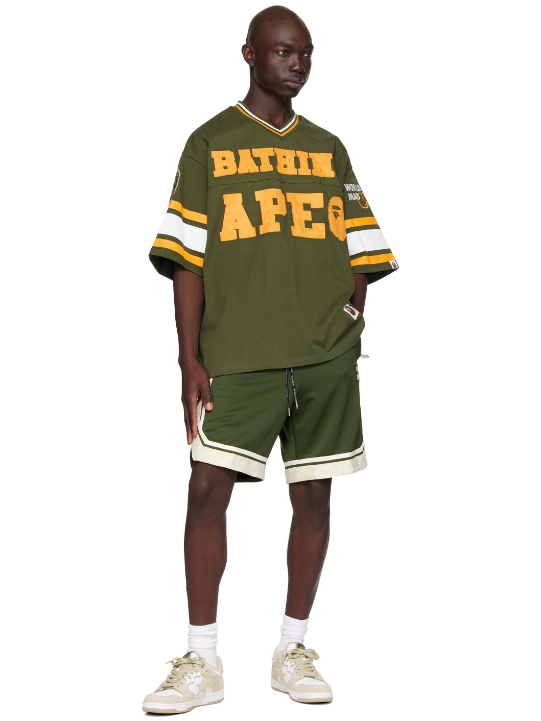 Green Appliqué T-Shirt - 4