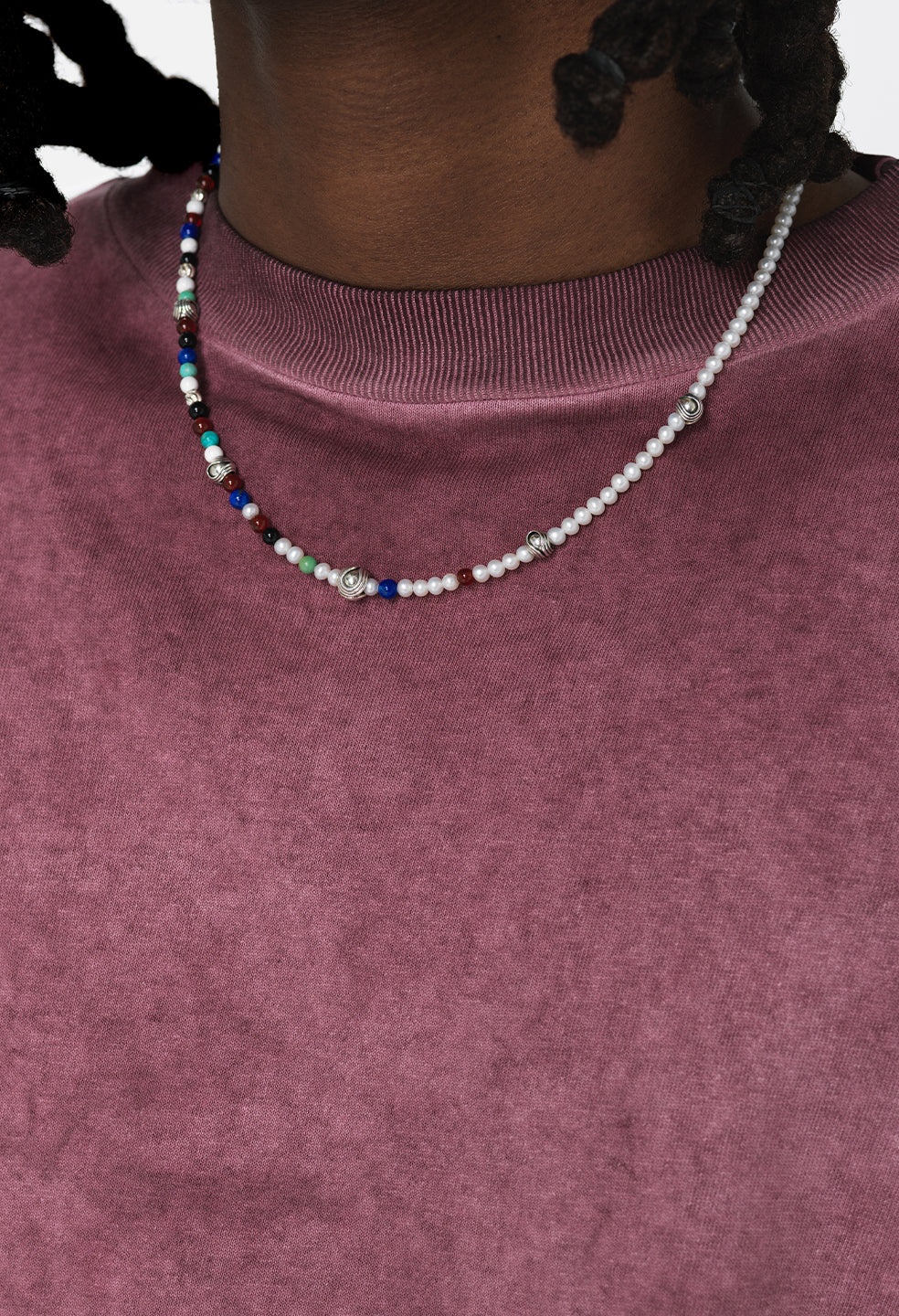 JOHN ELLIOTT X M.A.R.S WABI SABI BEADED NECKLACE - 4