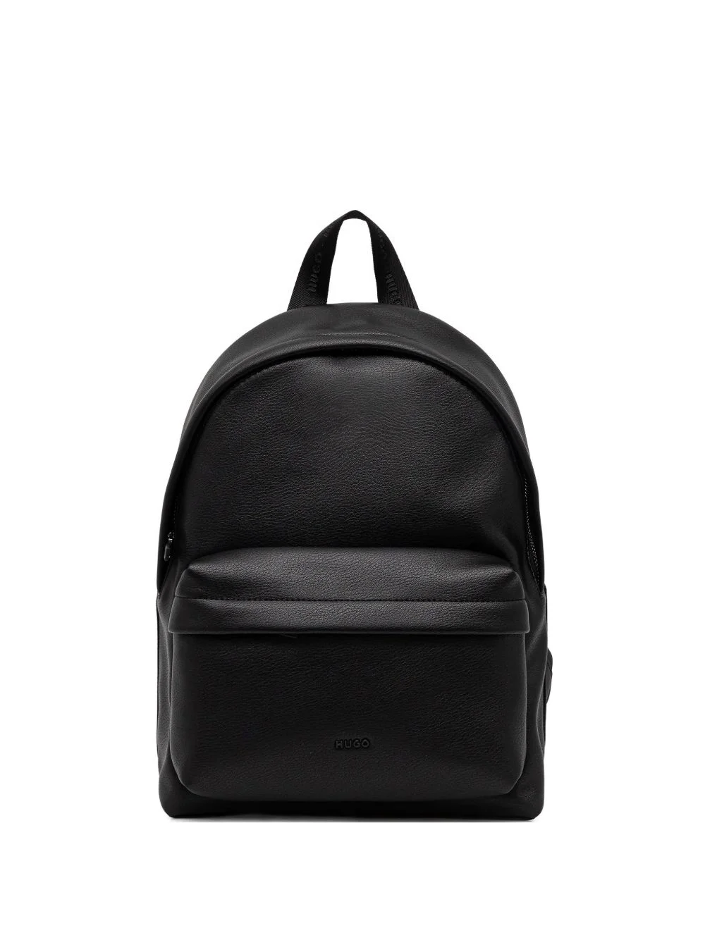 logo-detail top-zip backpack - 1