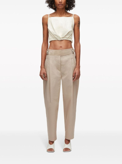 3.1 Phillip Lim buckled tapered trousers outlook