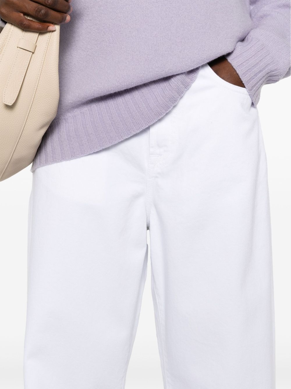 low-rise wide-leg jeans - 5