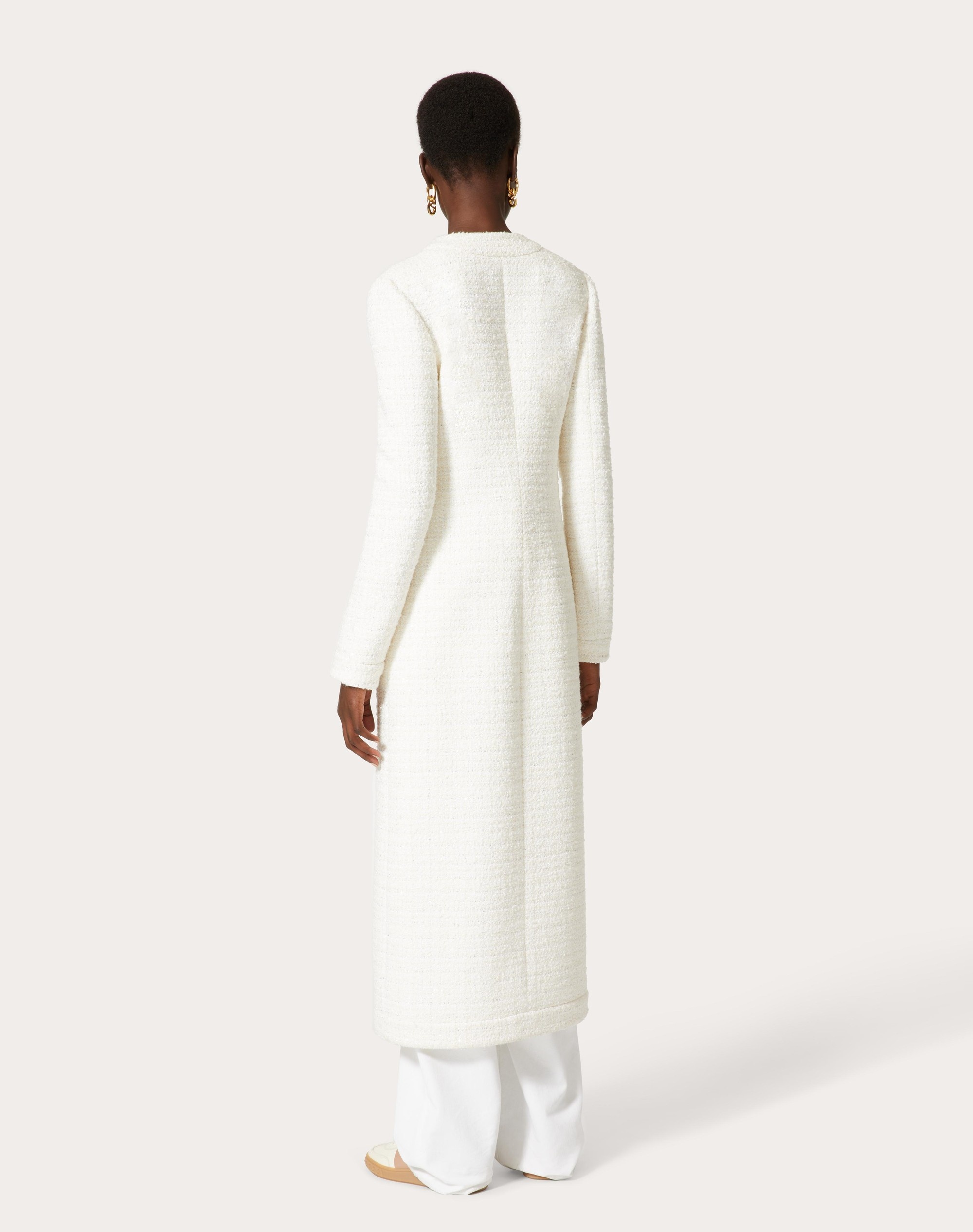 GLAZE TWEED COAT - 4