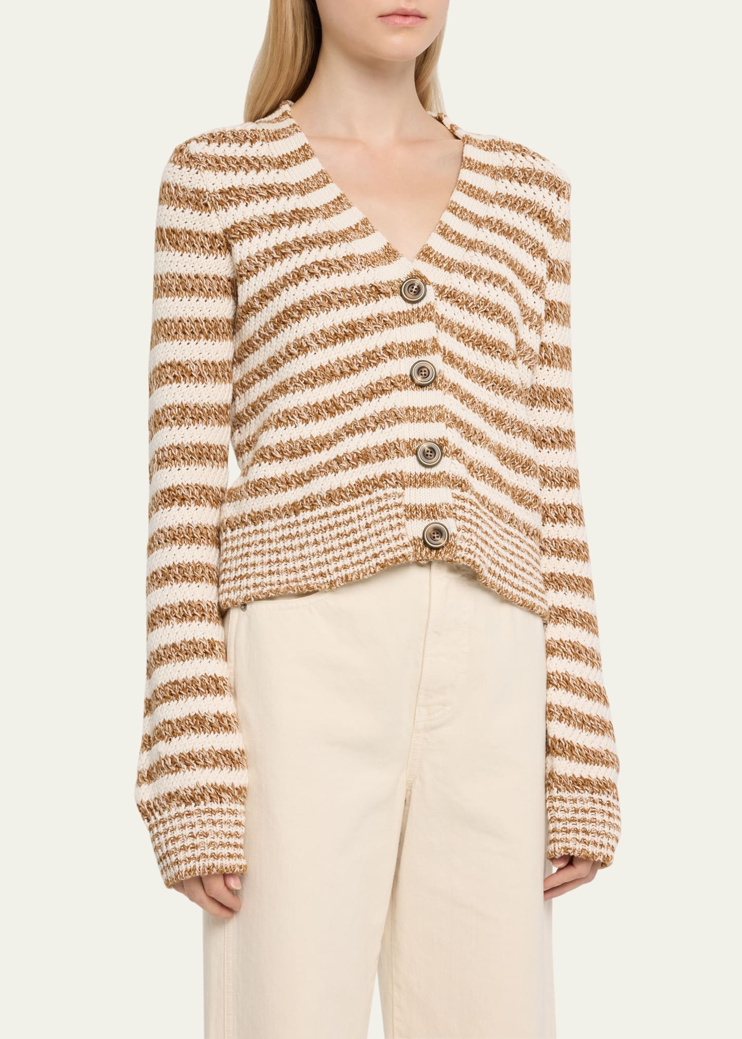 Artura Stripe Cardigan - 4