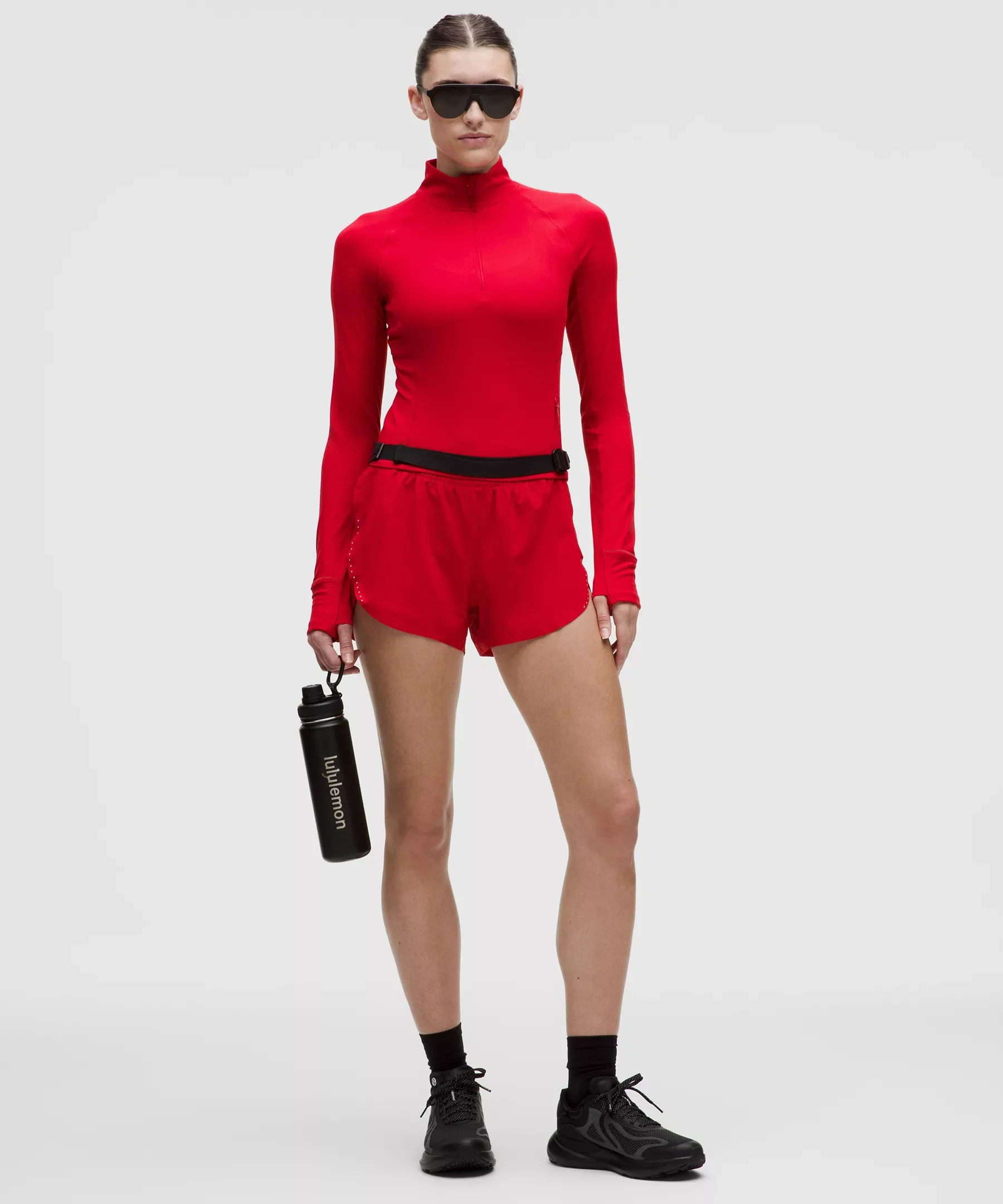 Fast and Free High-Rise Classic-Fit Split Short 3" - 1