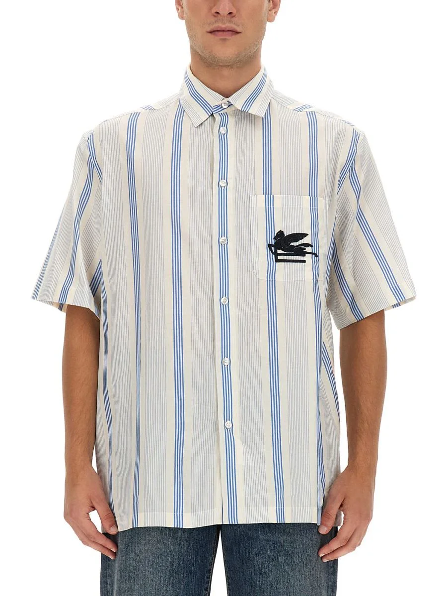 ETRO SHIRT WITH LOGO - 1