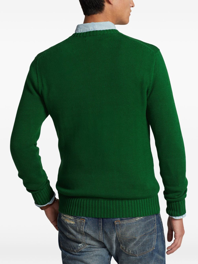 crewneck logo-embroidery sweater 4