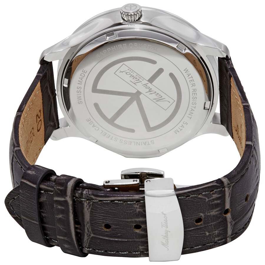 Mathey-Tissot - Mathey-Tissot Edmond Quartz Blue Dial Men's Watch H1886QAS - 3
