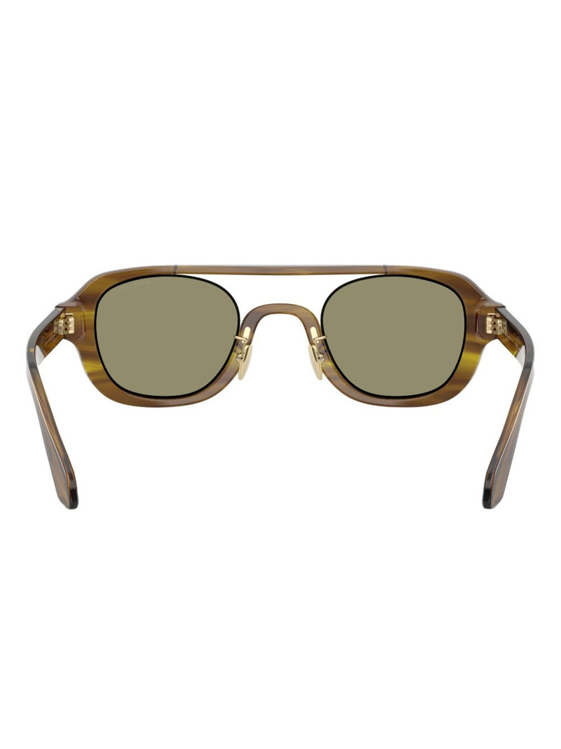 geometric-frame sunglasses 4