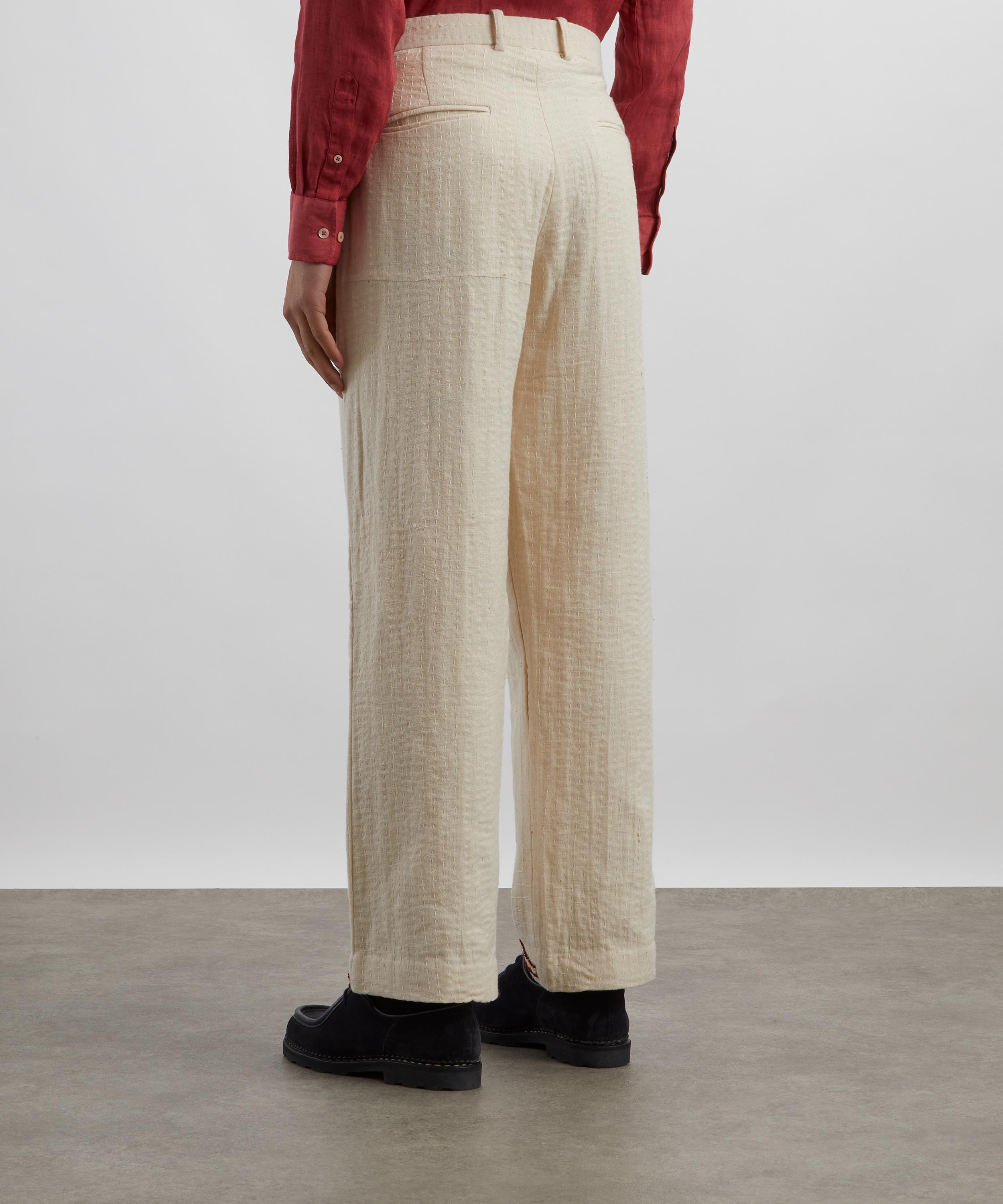 Paisley Embroidered Trousers - 4
