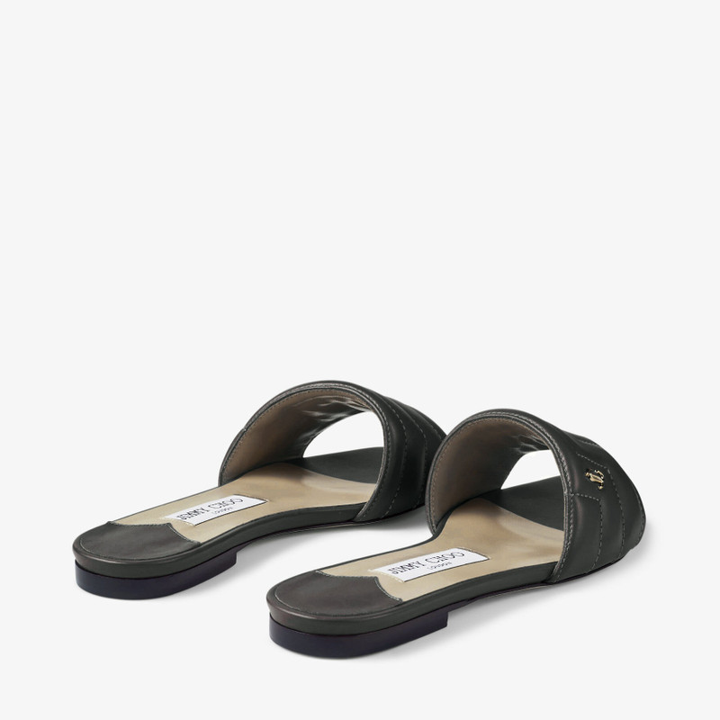 JIMMY CHOO Themis Flat
Black Avenue Nappa Leather Flat Sandals outlook