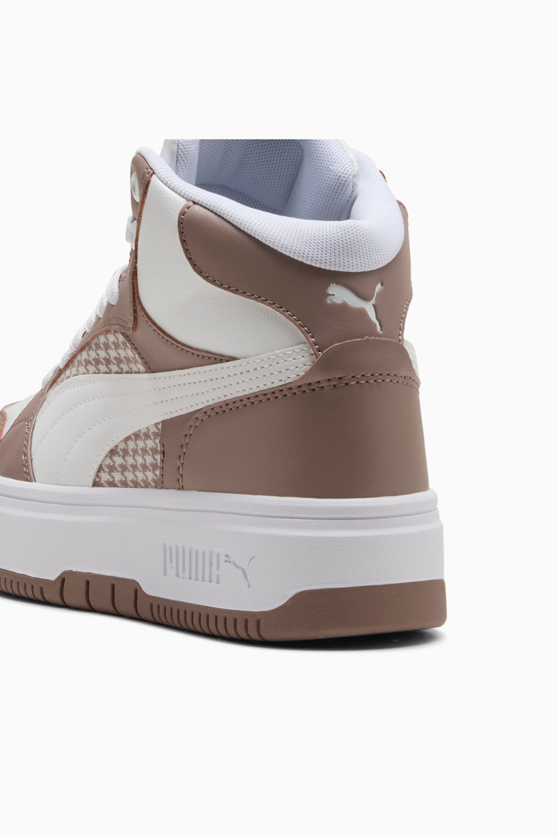 Rebound Femme Houndstooth Women's Mid-Top Sneakers 3