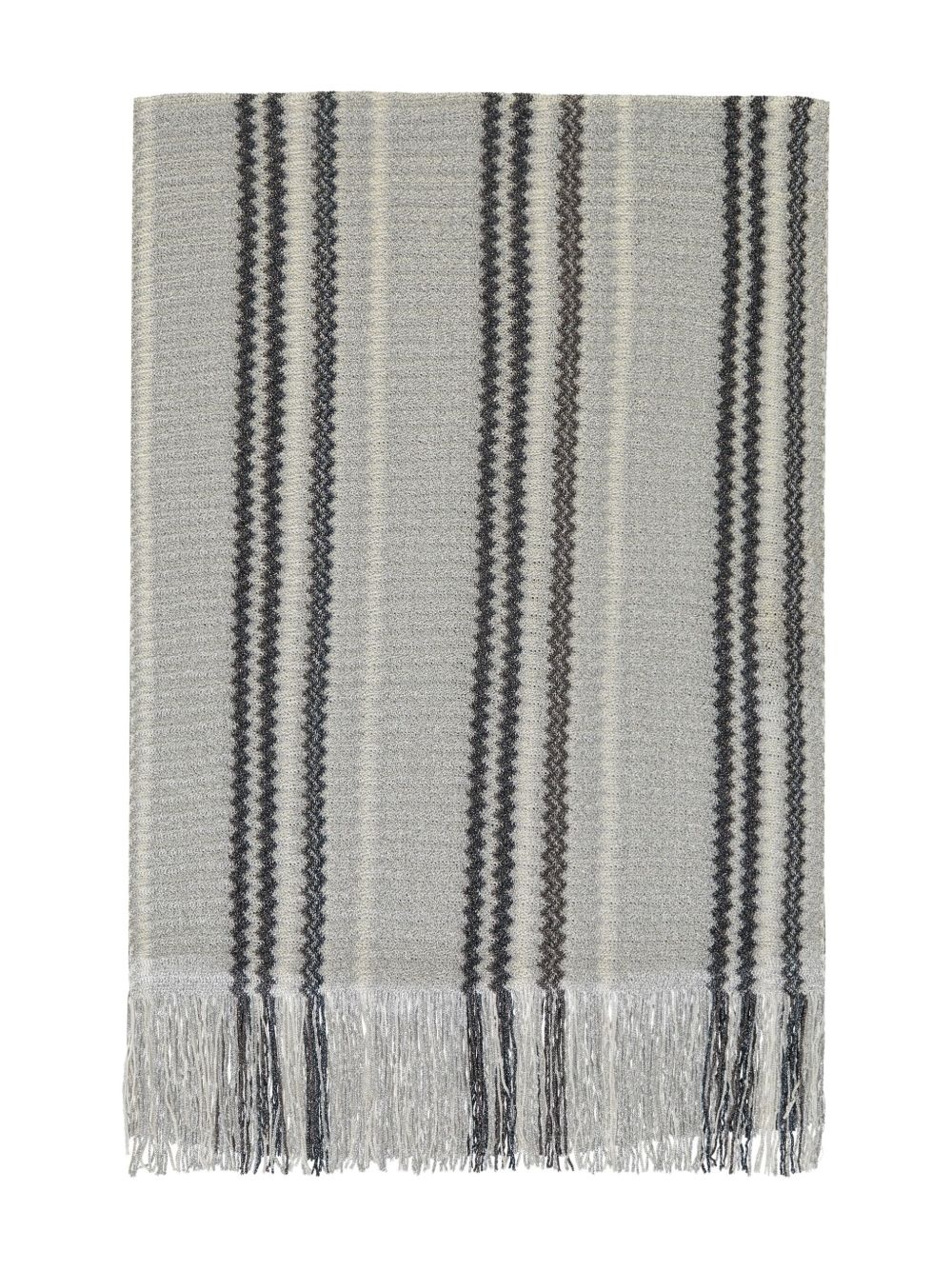 fringed scarf - 1
