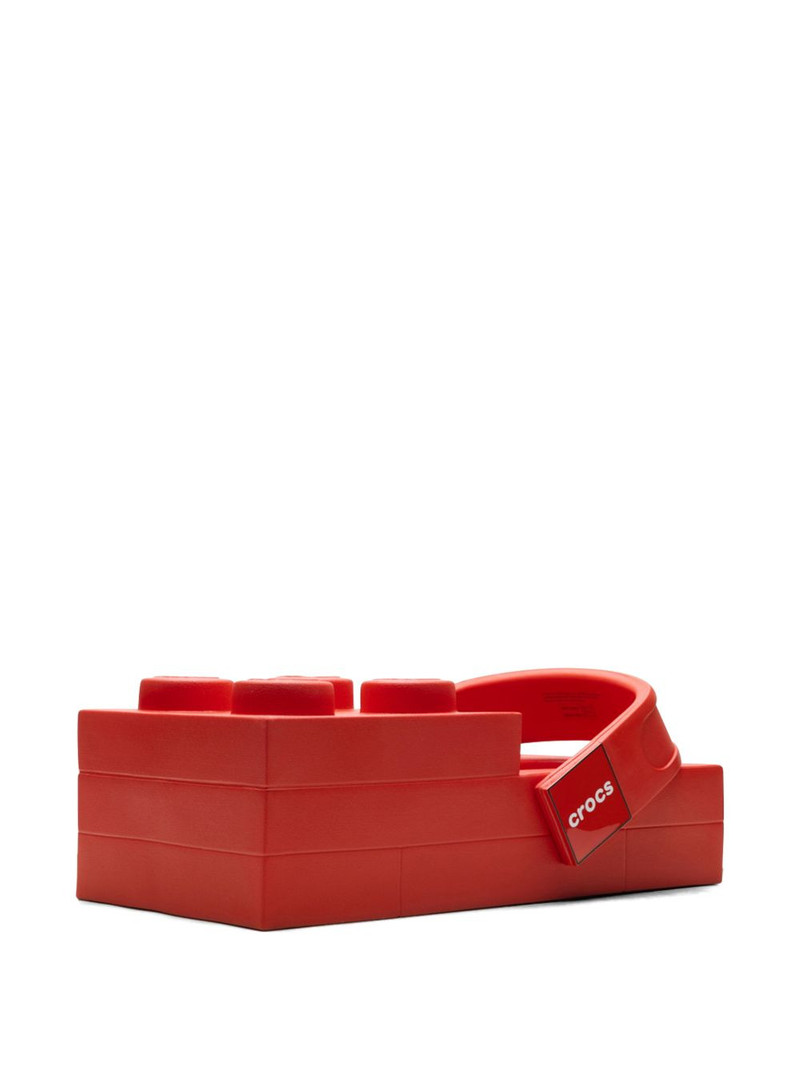 crocs x LEGO Brick embossed clogs outlook