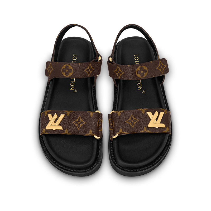 LV Sunset Comfort Flat Sandal 4