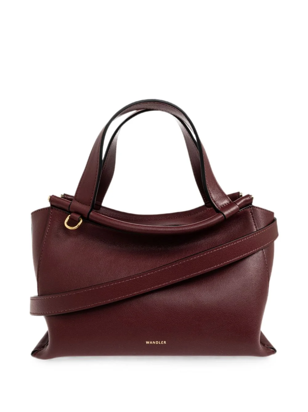 Ida leather tote bag - 1