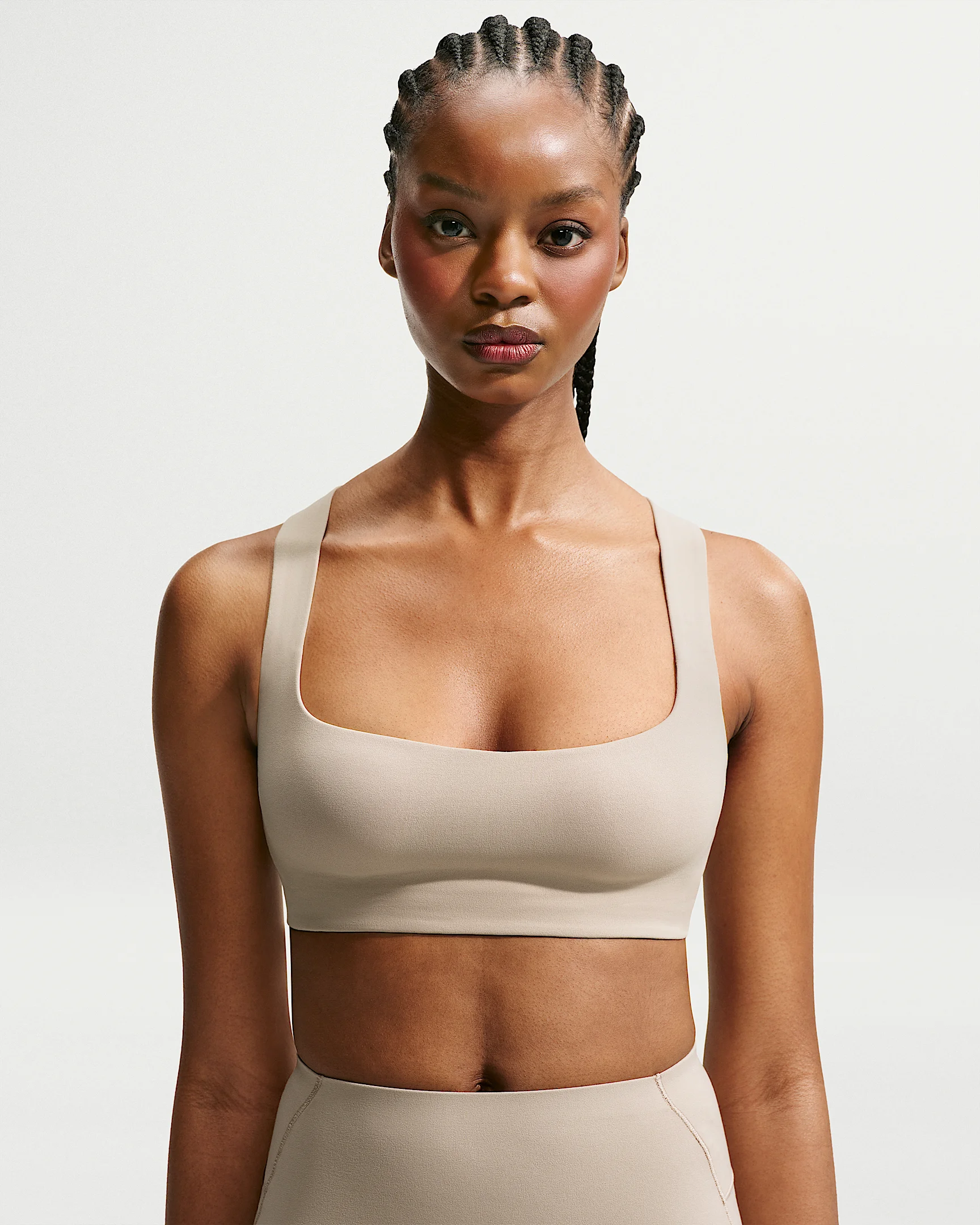 NikeSKIMS Studio Stretch Women's Square Neck Bra - 1