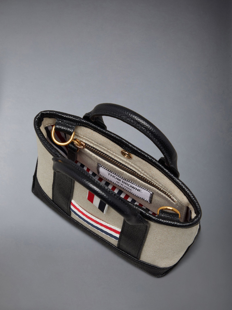 mini Tool leather tote bag 5
