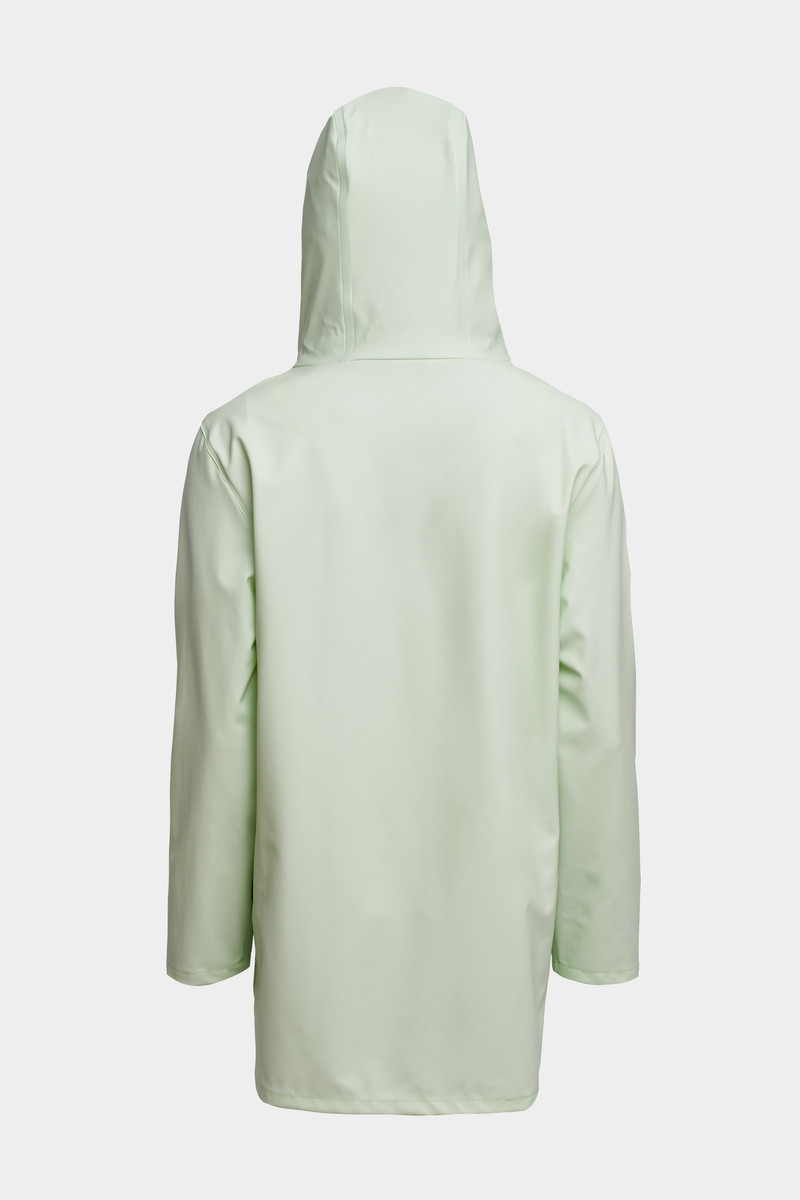 Stockholm Lightweight Raincoat Seafoam Green 6