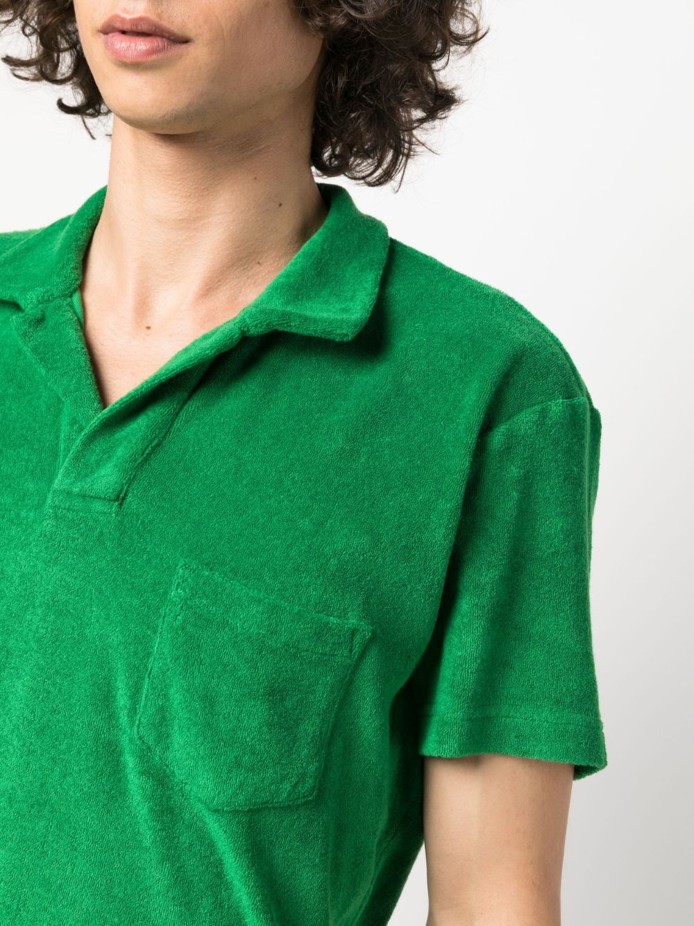 Terry polo shirt - 5