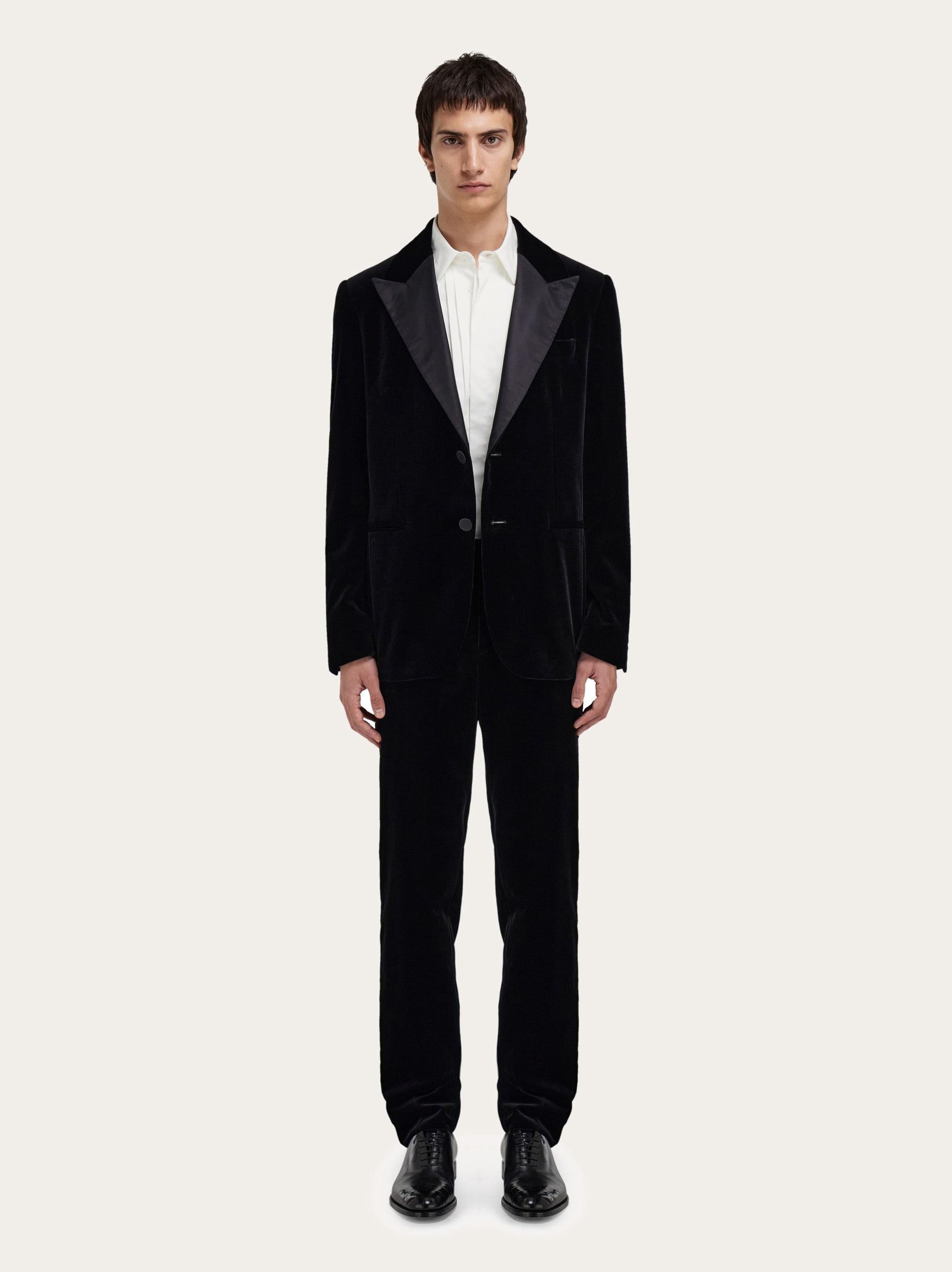 Velvet dress suit - 8