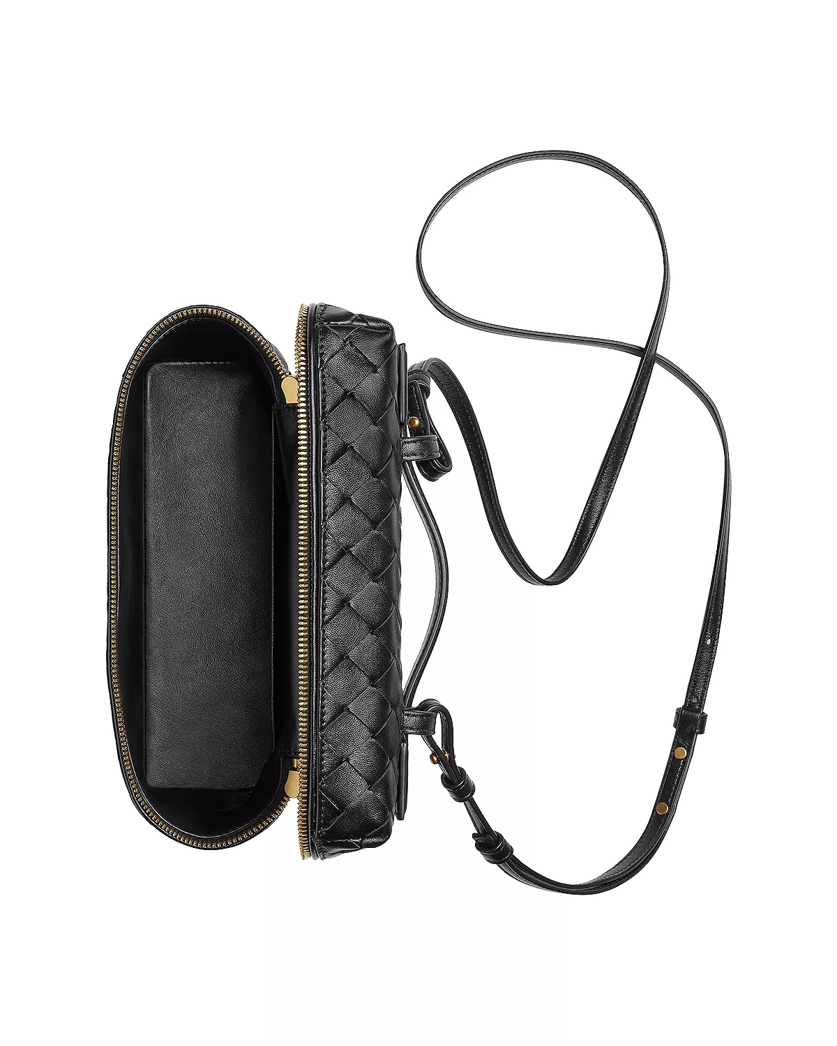 Bang Bang Vanity Case Intrecciato Leather Crossbody - 5