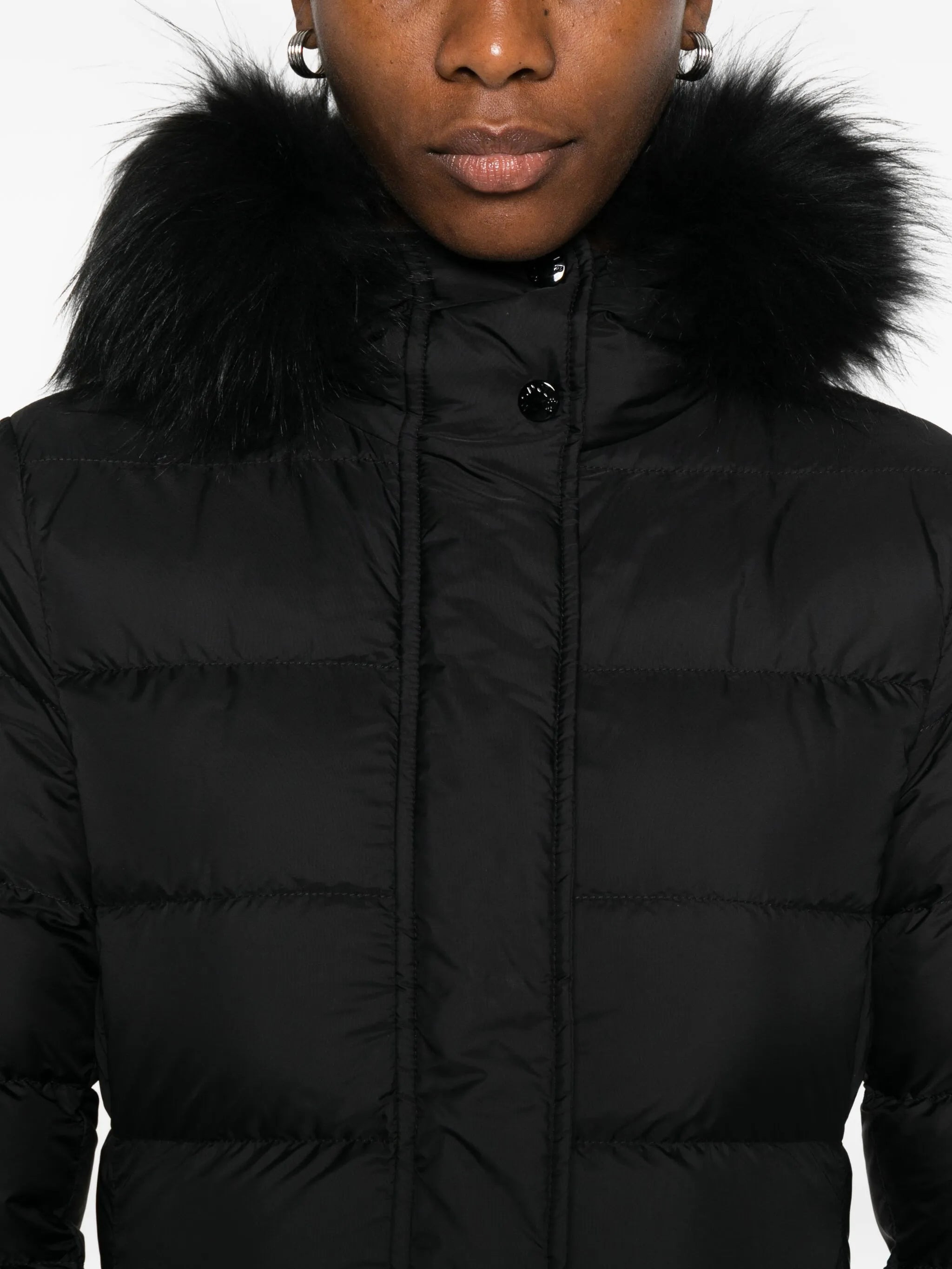 Khloesse trimmed quilted coat - 5