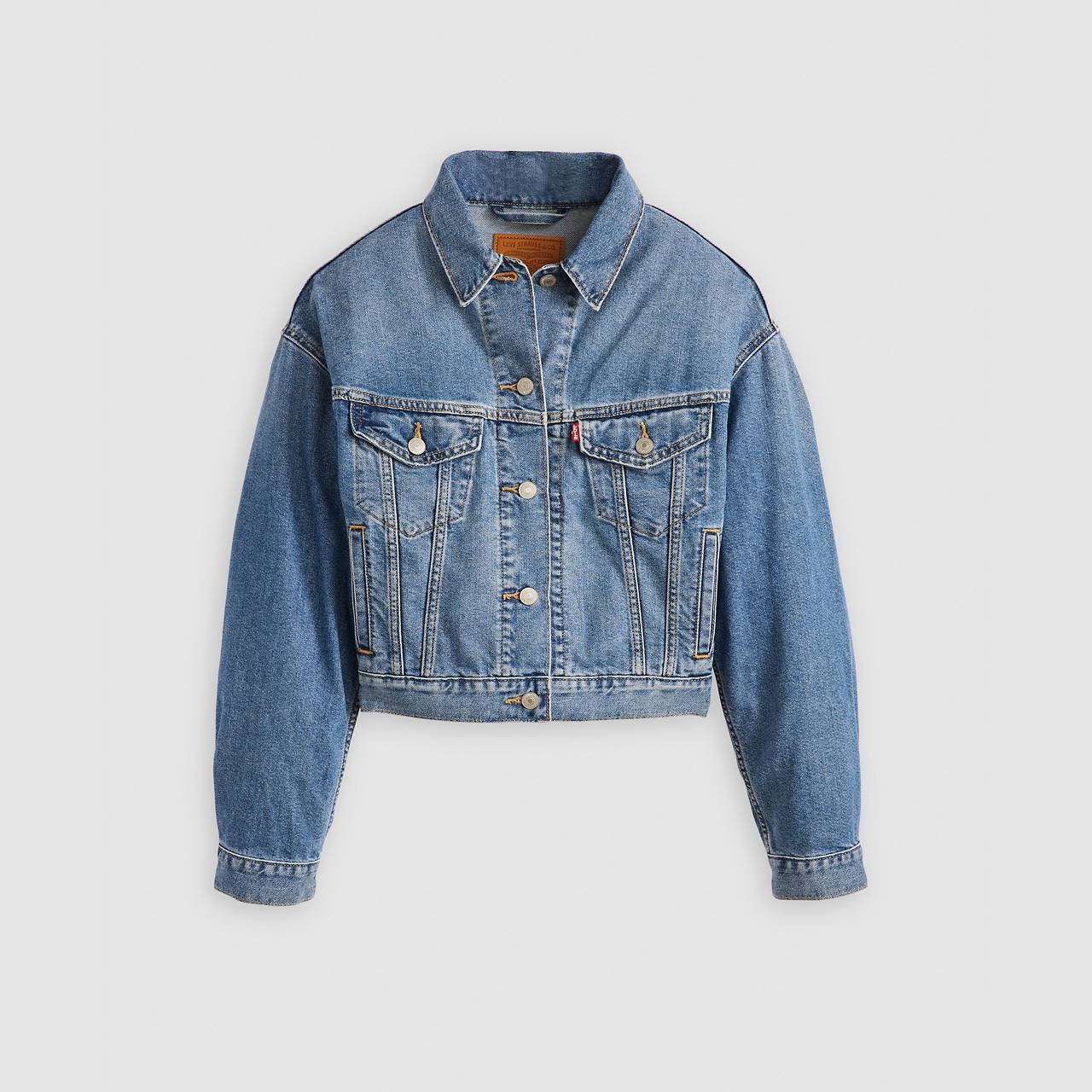 SHRUNKEN '90S TRUCKER JACKET - 1