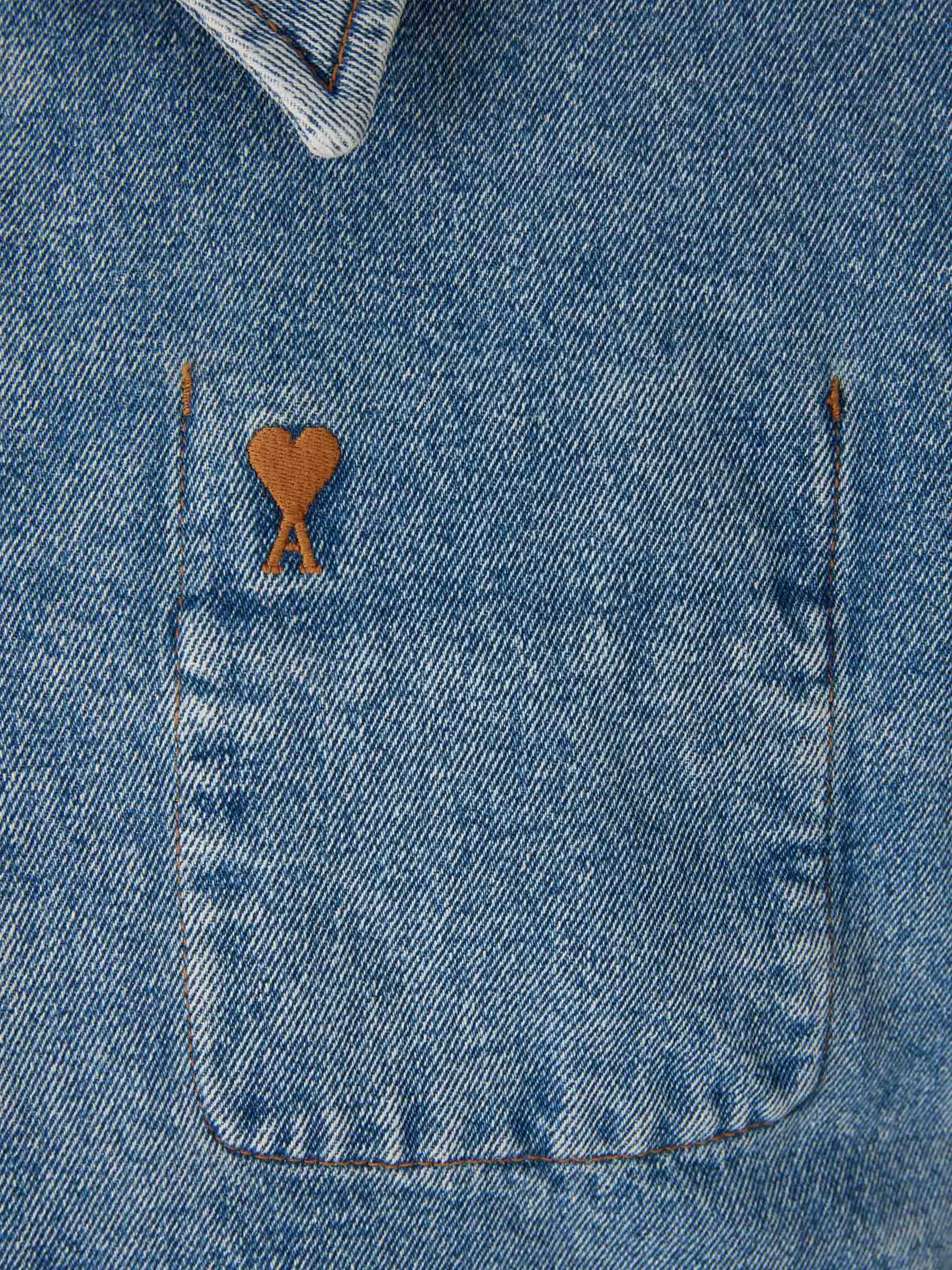 DENIM JACKET ZIPPER - 4