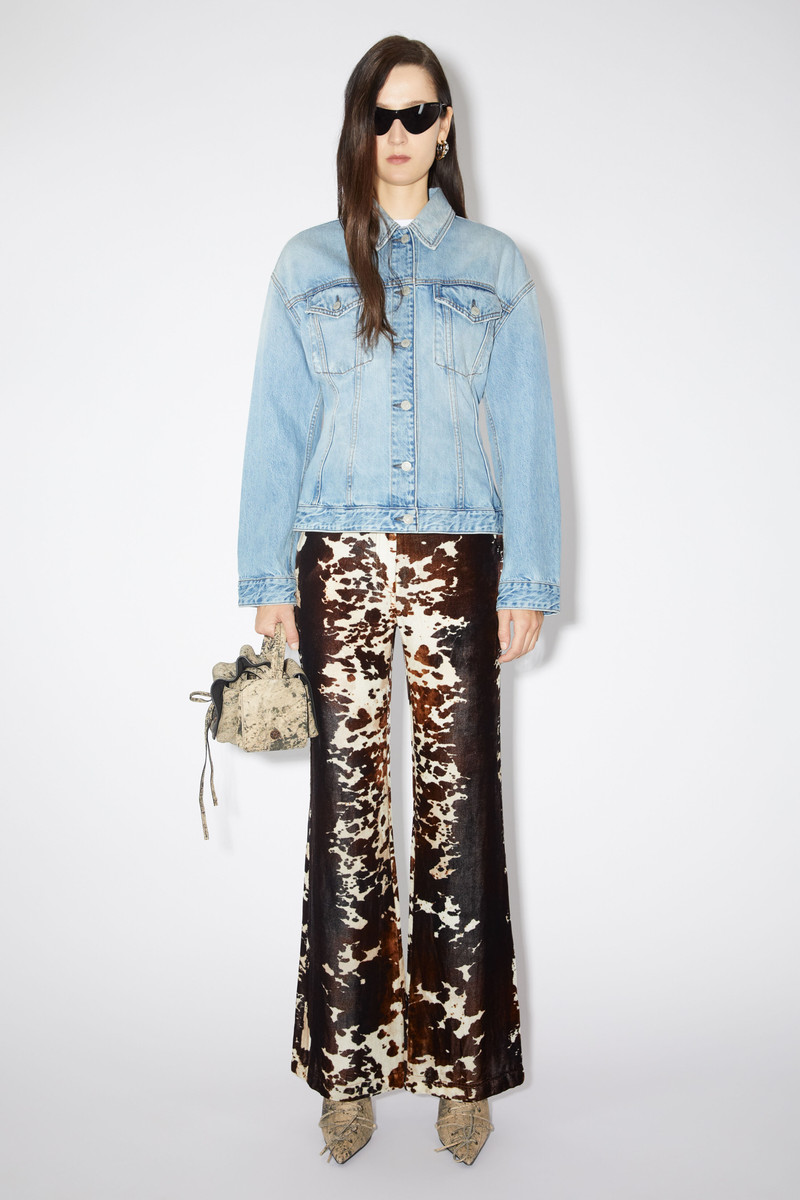 Acne Studios Denim jacket - Regular fit - Light blue outlook