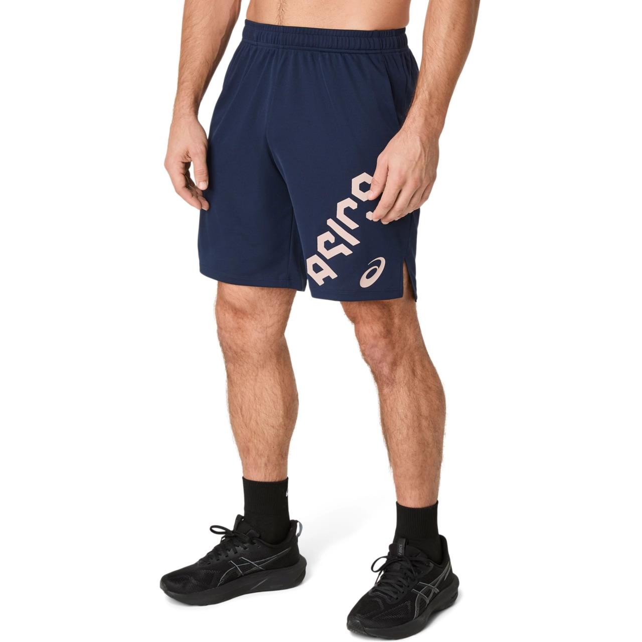 ASICS HEX GRAPHIC KNIT 9IN SHORT - 3