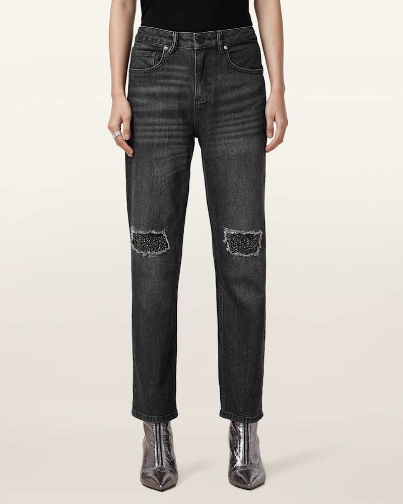IDA CROPPED STRAIGHT DENIM JEANS 9