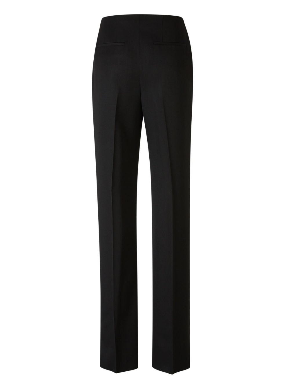 satin-trim trousers - 3