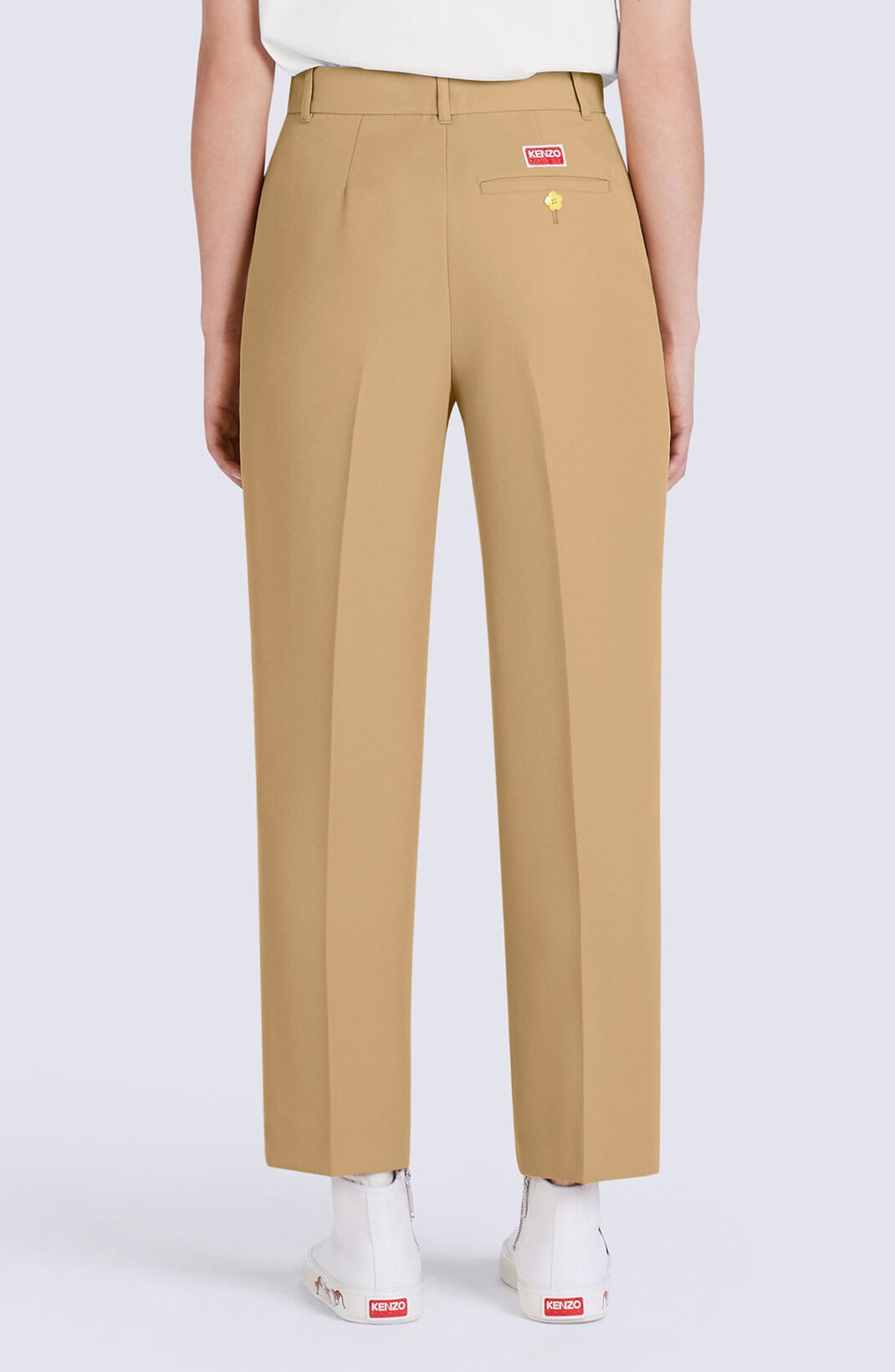 Cropped tailored trousers - 6