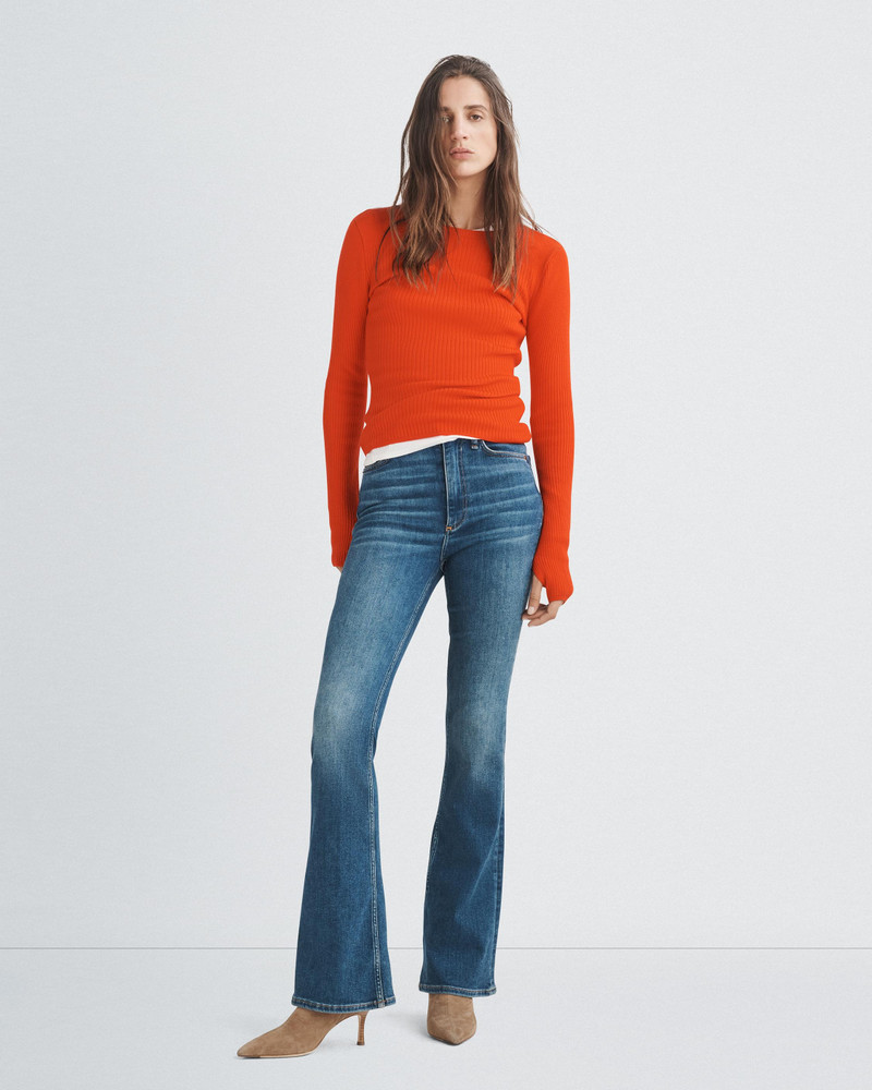 rag & bone Audrina Wool Crew
Slim Fit Sweater outlook