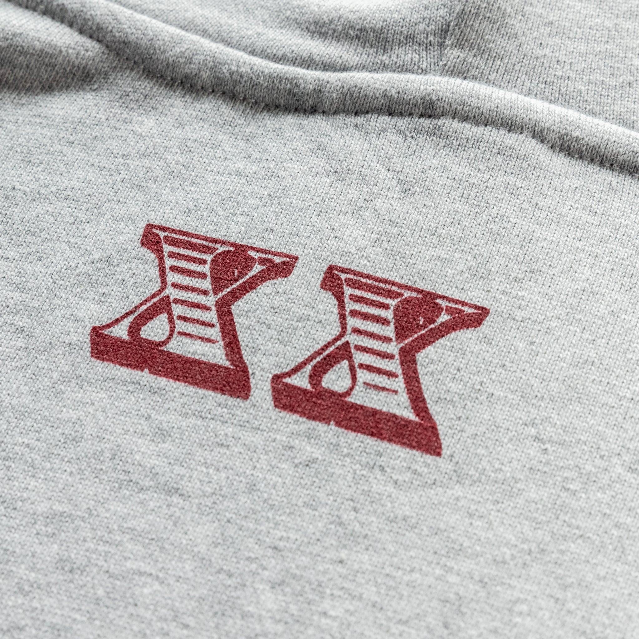 OG LOGO HOODIE BURGUNDY - 4