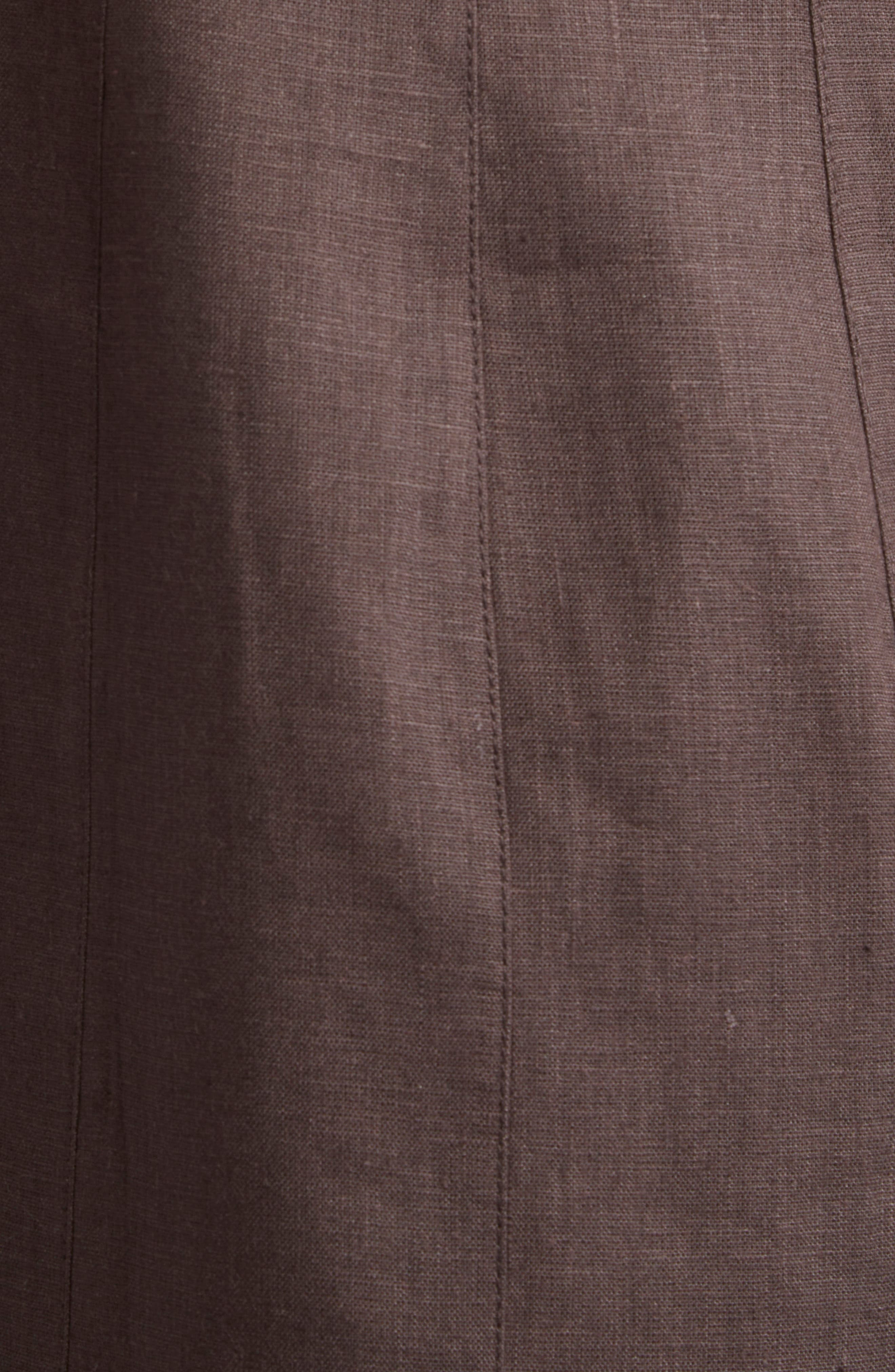 Siedrés Alites Linen Minidress in Brown at Nordstrom - 6