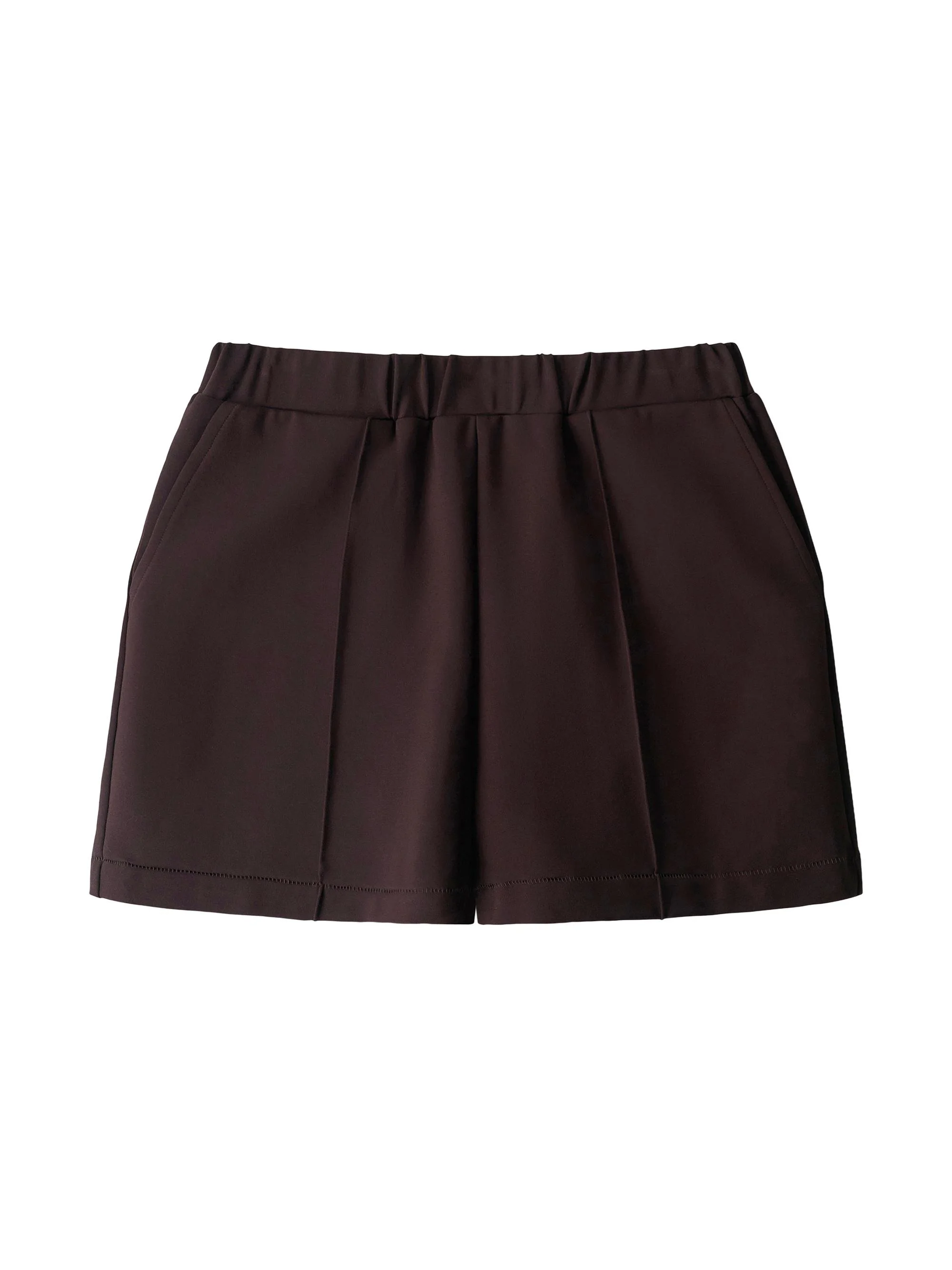 Women's Fletcher Front Pleat Pull-On Shorts - Earth - 1