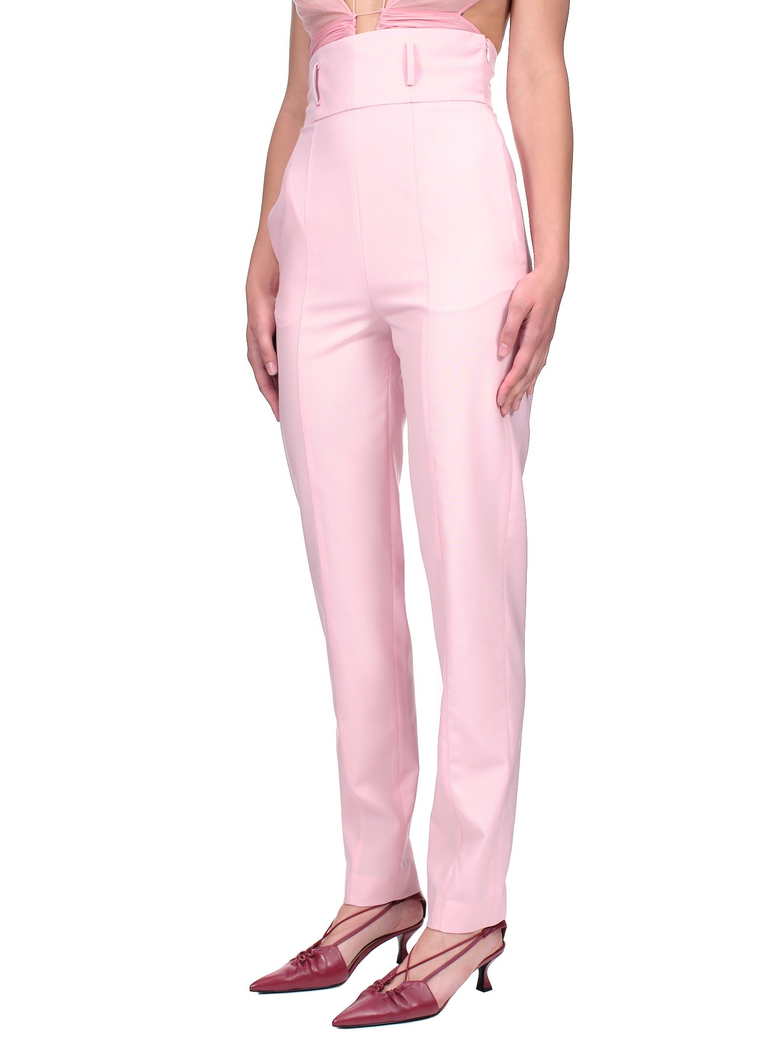 Tapered Leg Trousers - 2