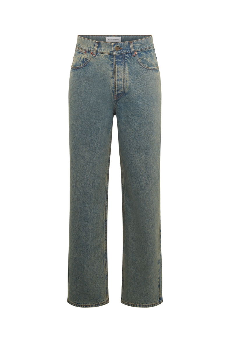 Moon Laser Denim Baggy Jeans 1