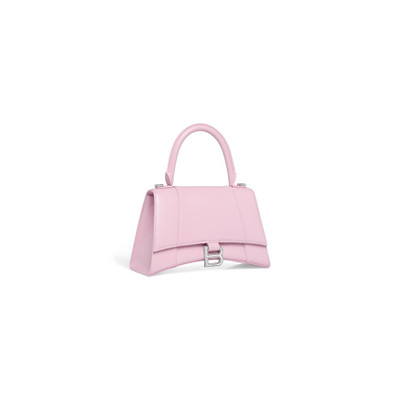 BALENCIAGA Women's Hourglass Small Handbag In Box in Pink outlook