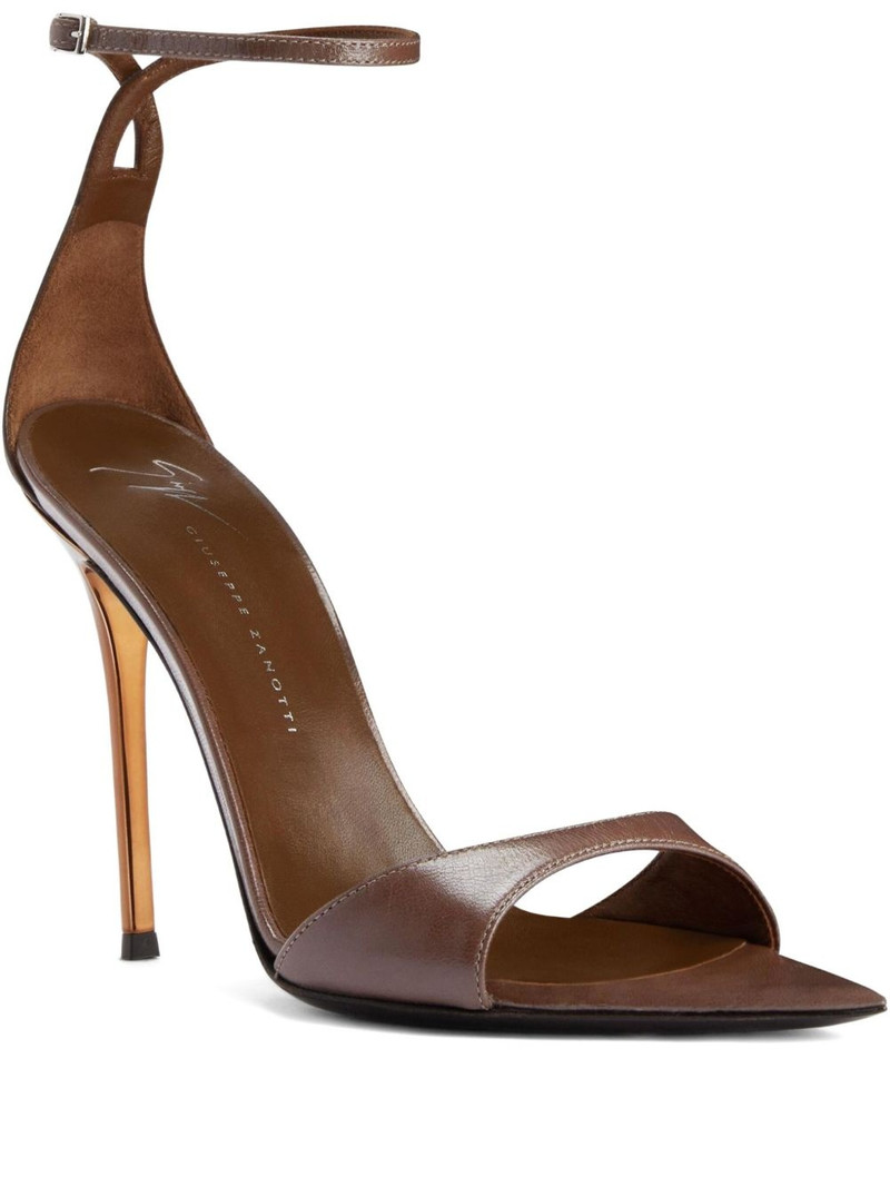 105mm Intriigo ankle-strap pointed-toe sandals 1