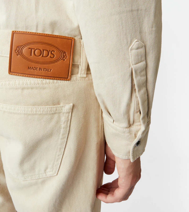 TOD'S 5 POCKET TROUSERS - BROWN 5