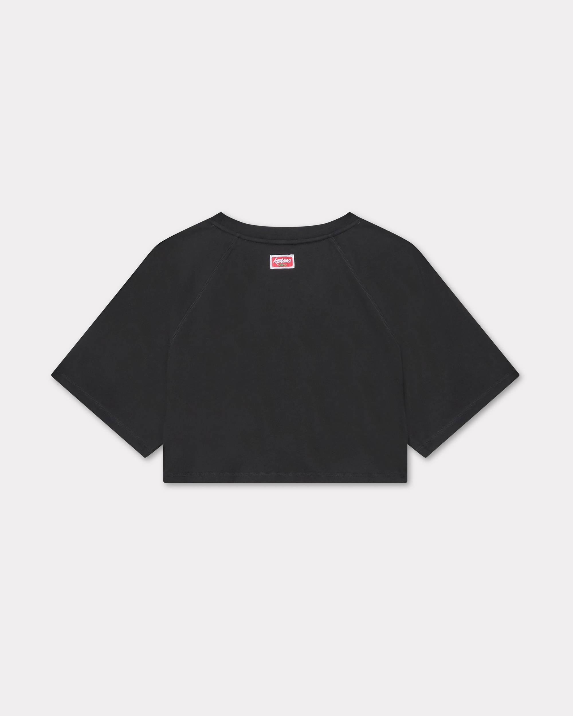 'Kenzo x Futura 2000' boxy cropped T-shirt in cotton - 2