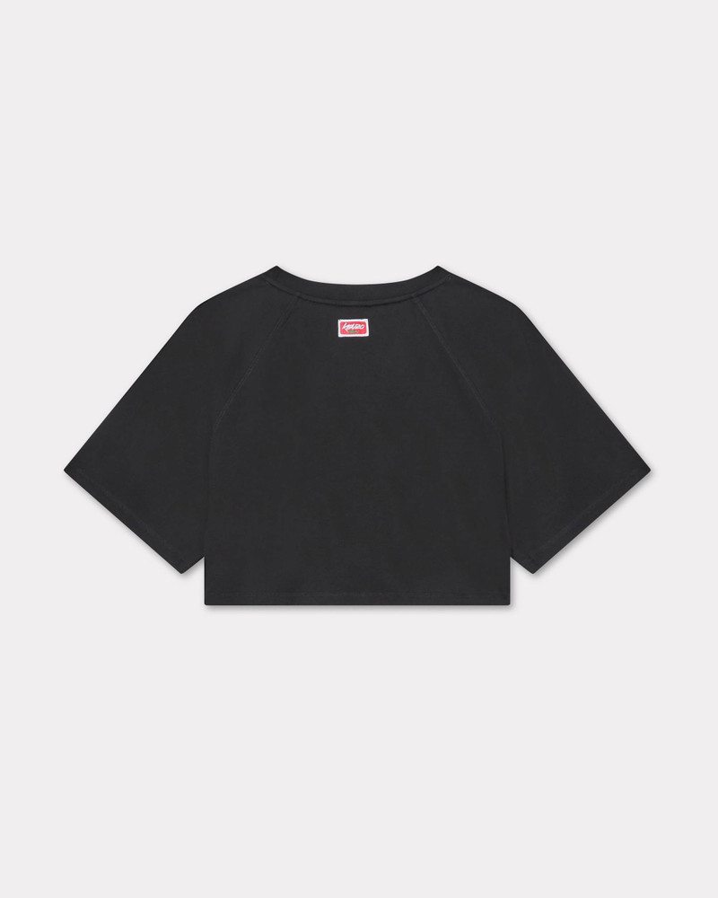 KENZO 'Kenzo x Futura 2000' boxy cropped T-shirt in cotton outlook