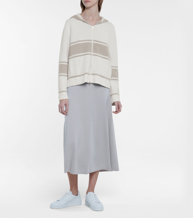 Loro Piana Thompson baby cashmere hoodie outlook