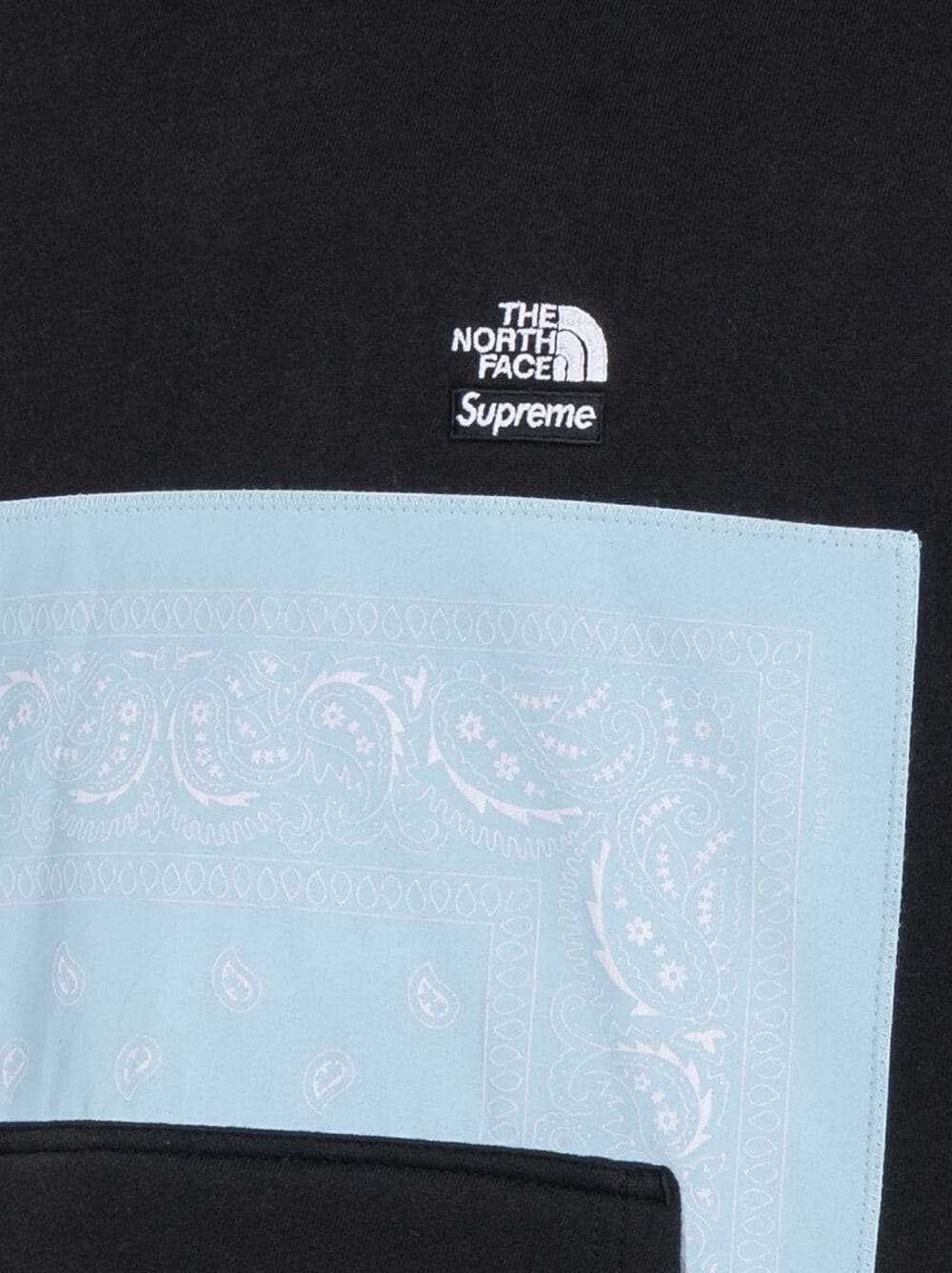 x TNF bandana hoodie - 3