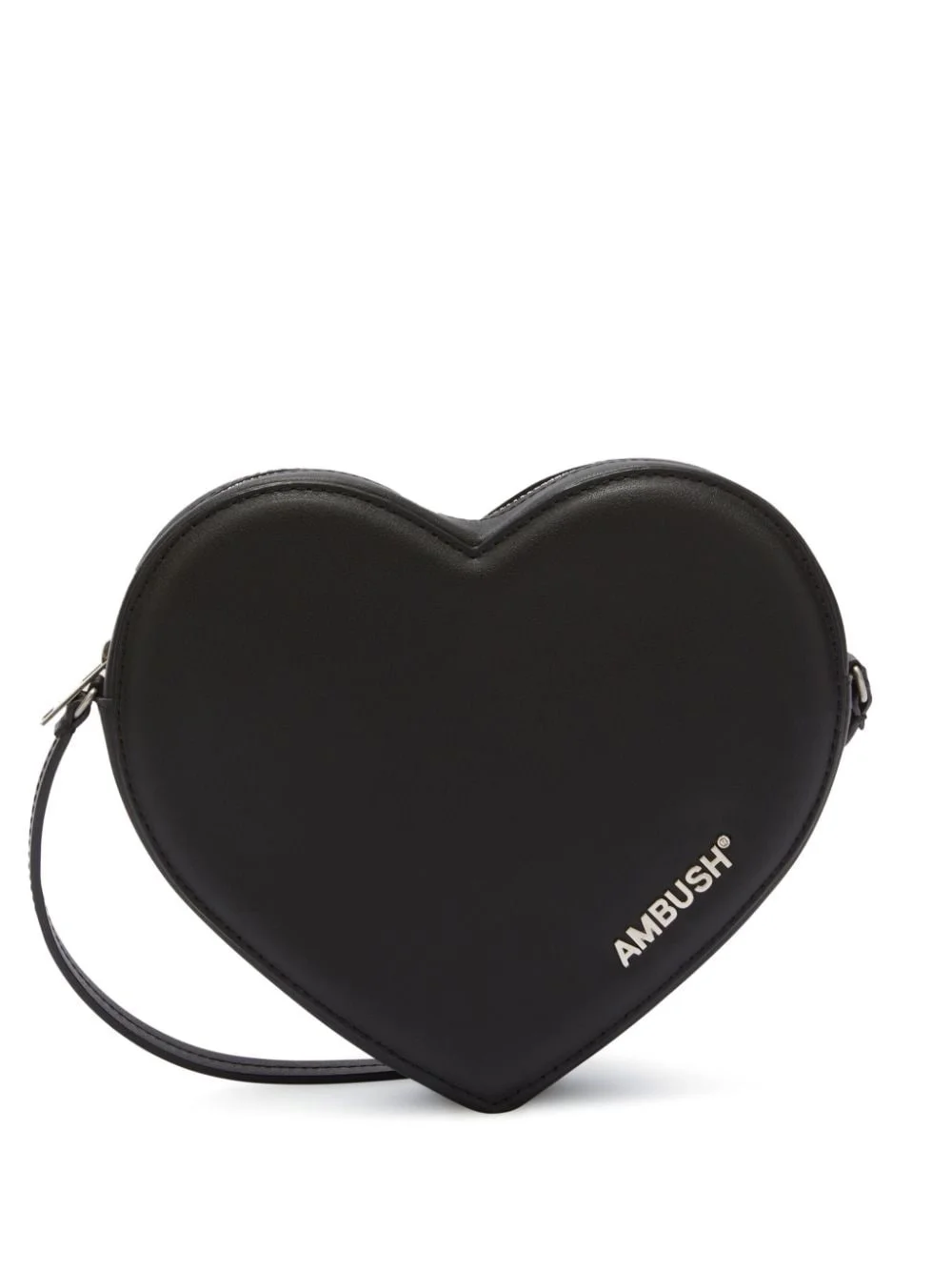 Heart leather crossbody bag - 1