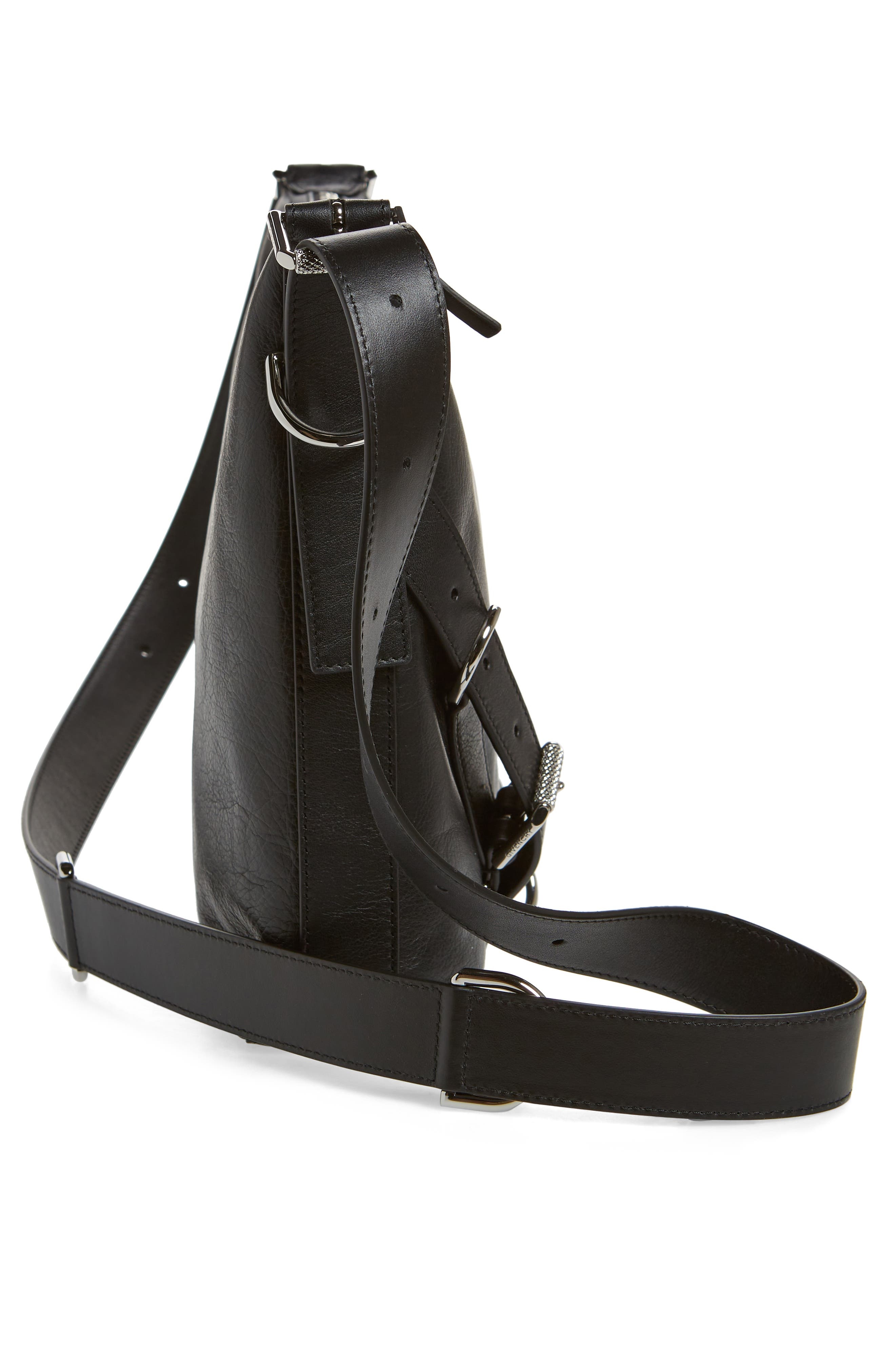 Voyou Leather Crossbody Bag - 5