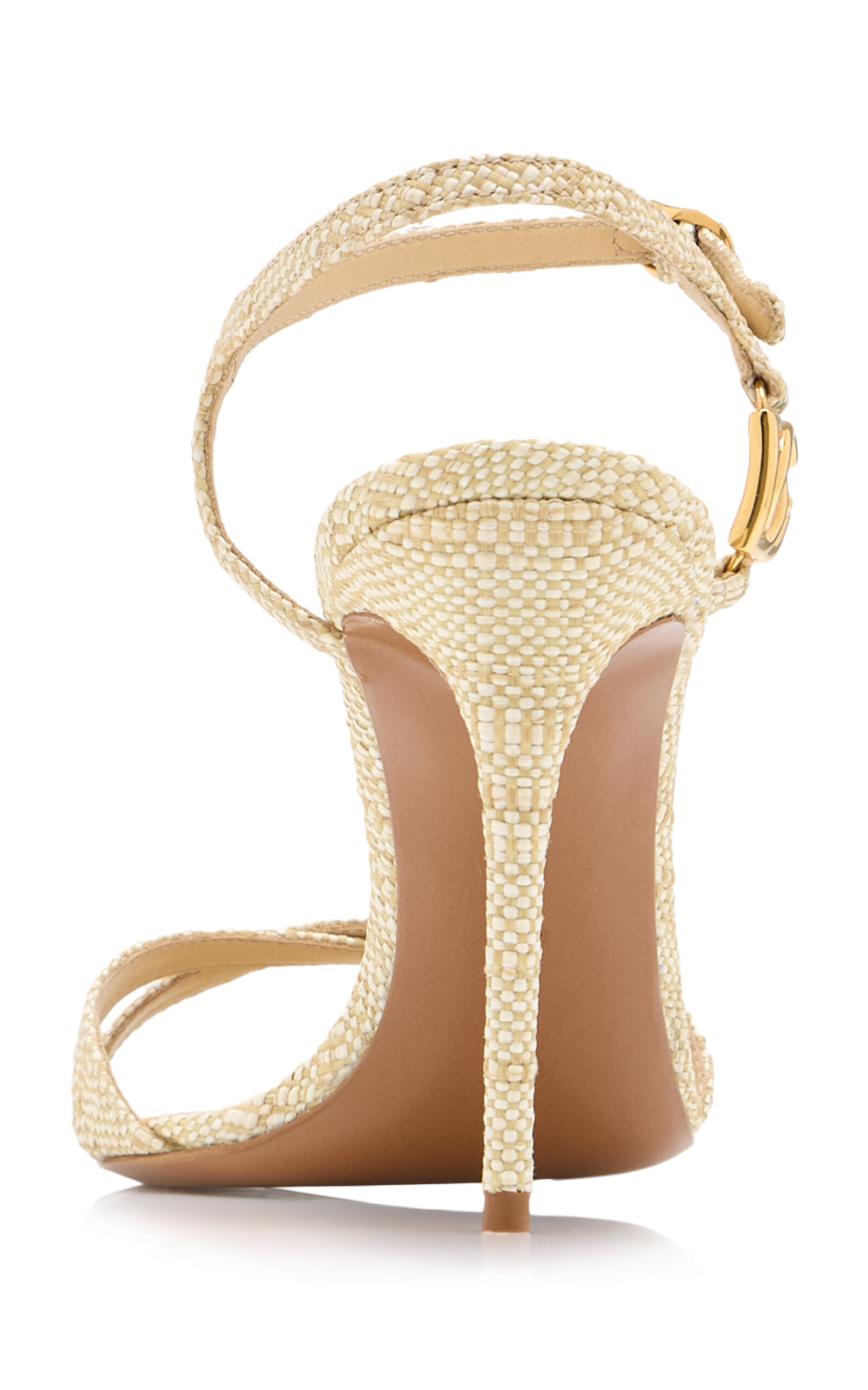 Woven Raffia Sandals neutral - 4