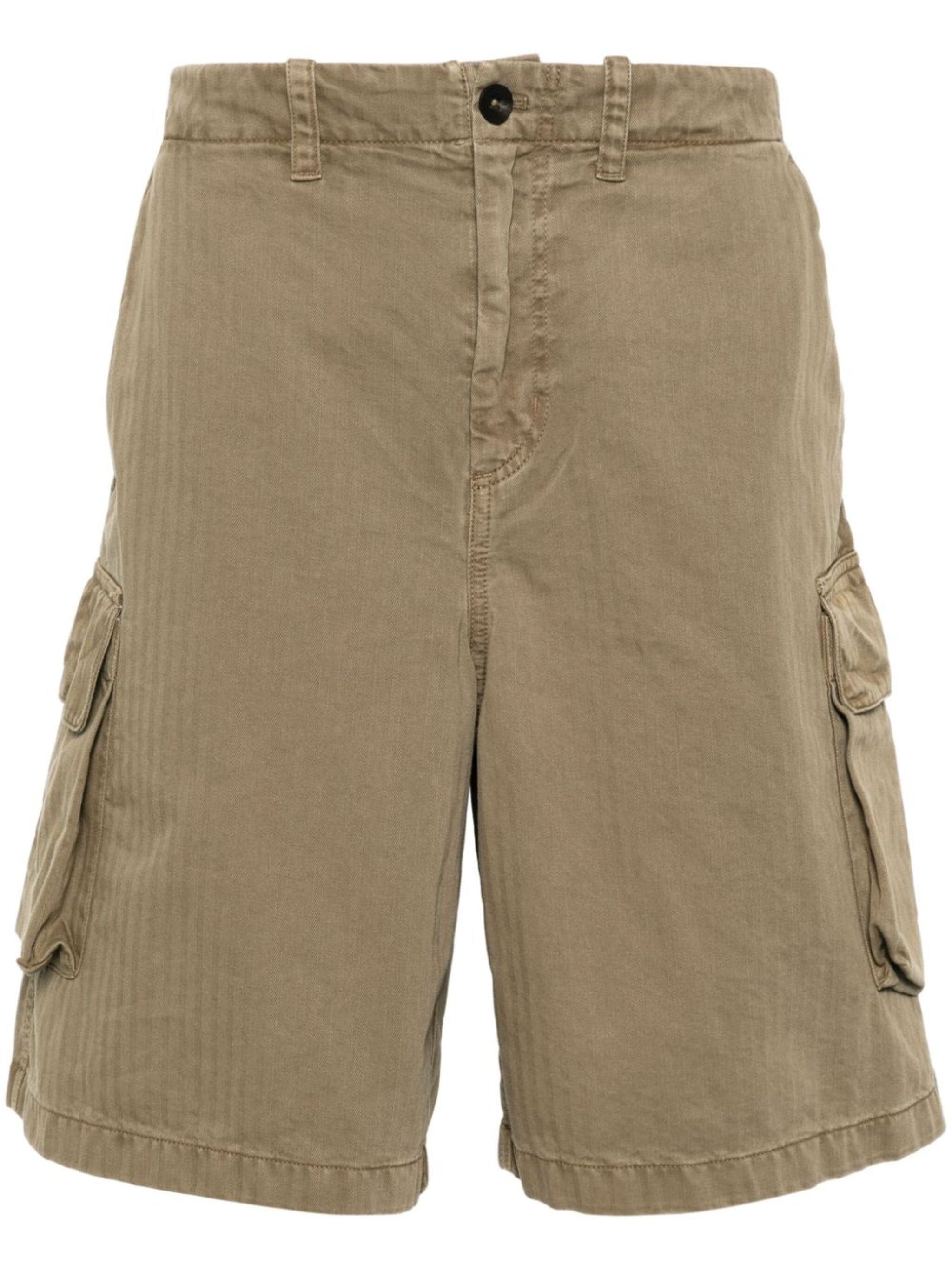 Mount cotton cargo shorts - 1